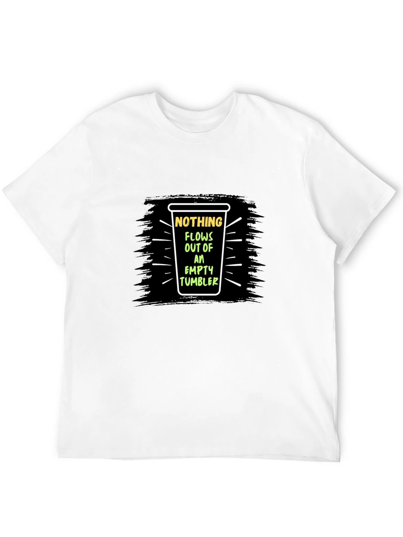 Empty Tumbler Graphic T-Shirt