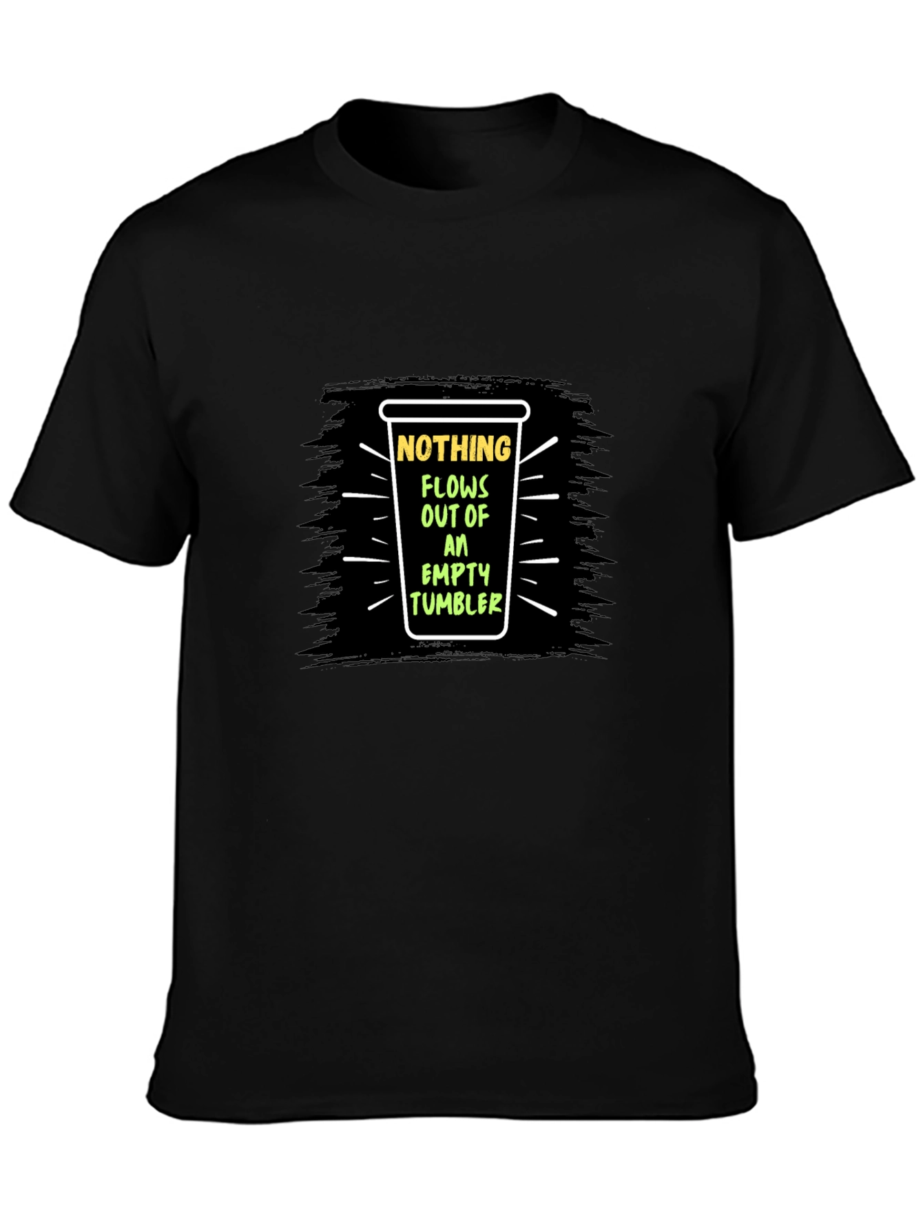 Empty Tumbler Graphic T-Shirt