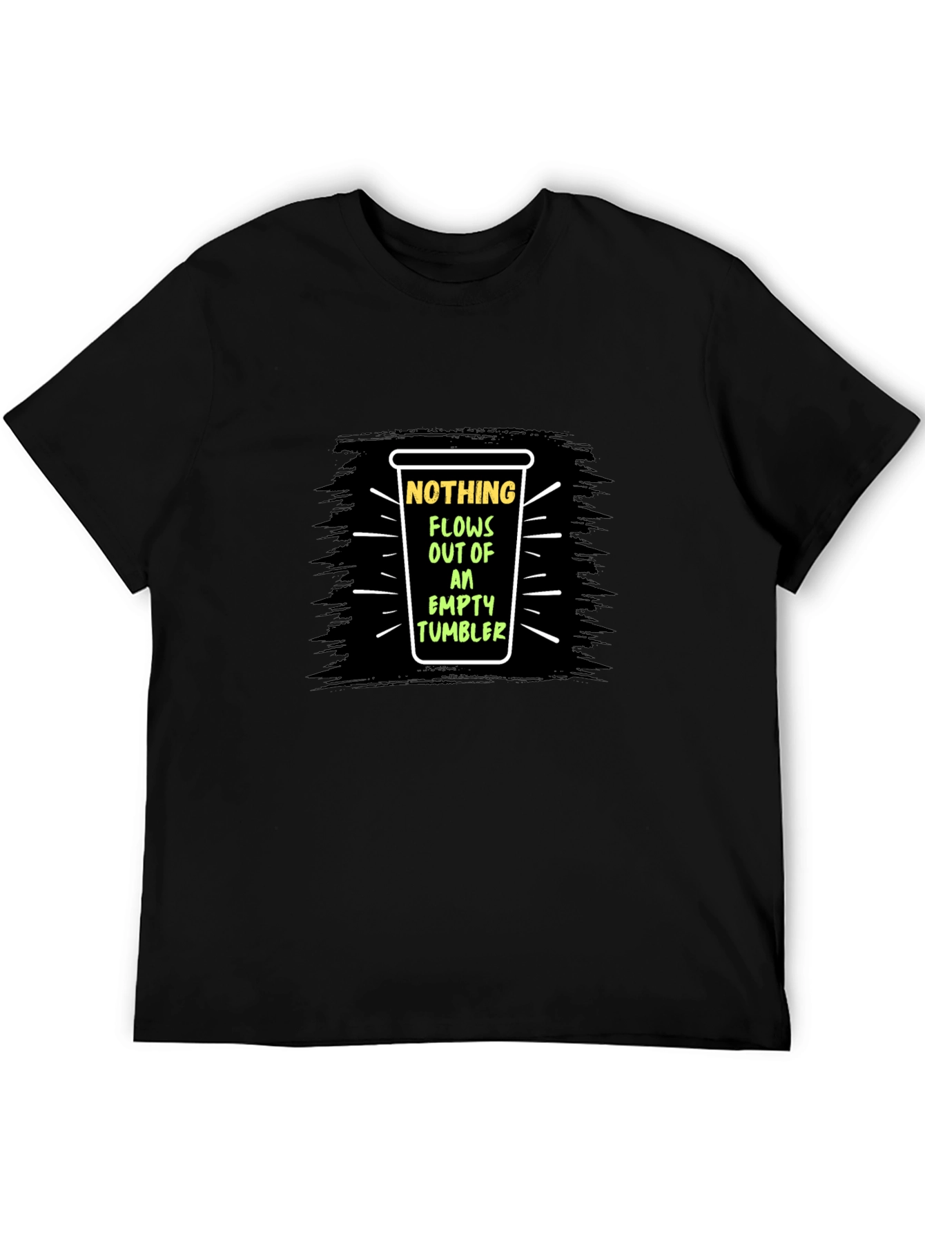 Empty Tumbler Graphic T-Shirt
