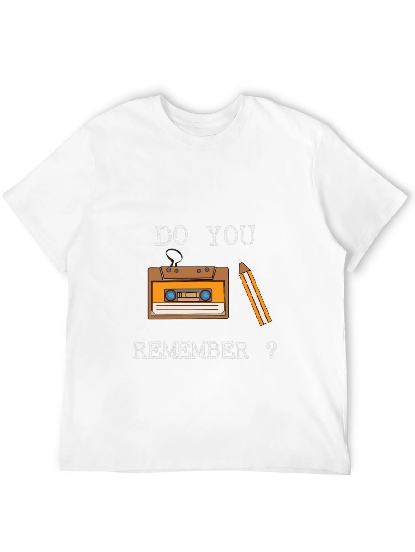Retro Cassette Tape Graphic Tee - Do You Remember?