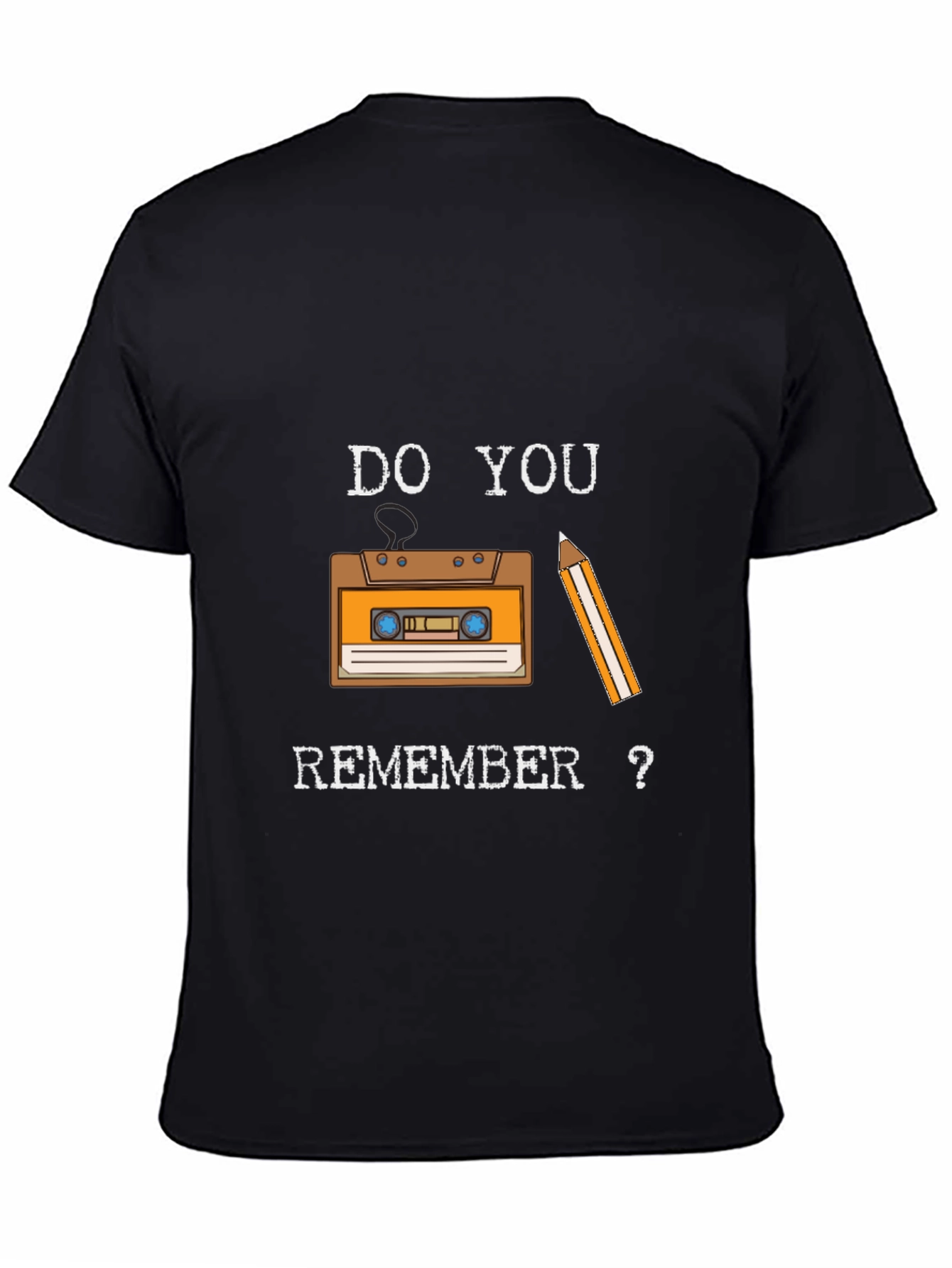 Retro Cassette Tape Graphic Tee - Do You Remember?