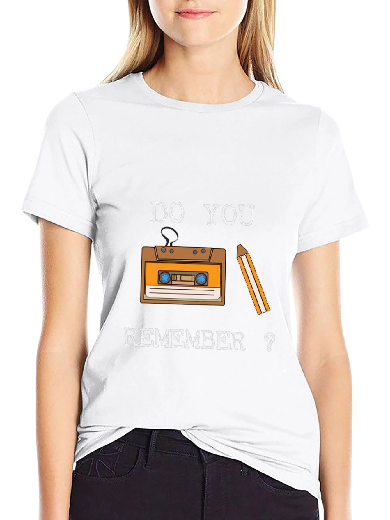 Retro Cassette Tape Graphic Tee - Do You Remember?