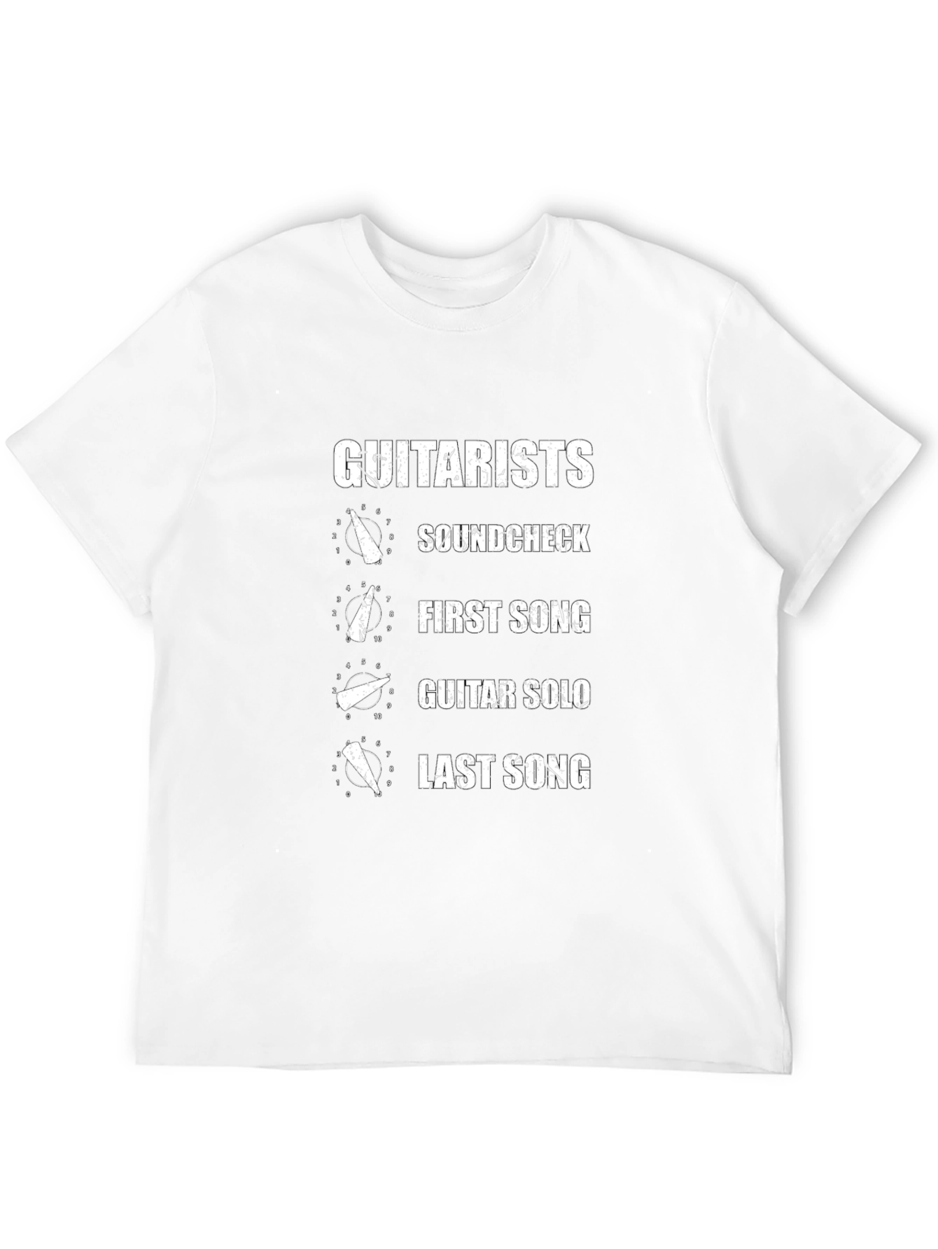 Guitarists Soundcheck T-Shirt - Music Lover Tee