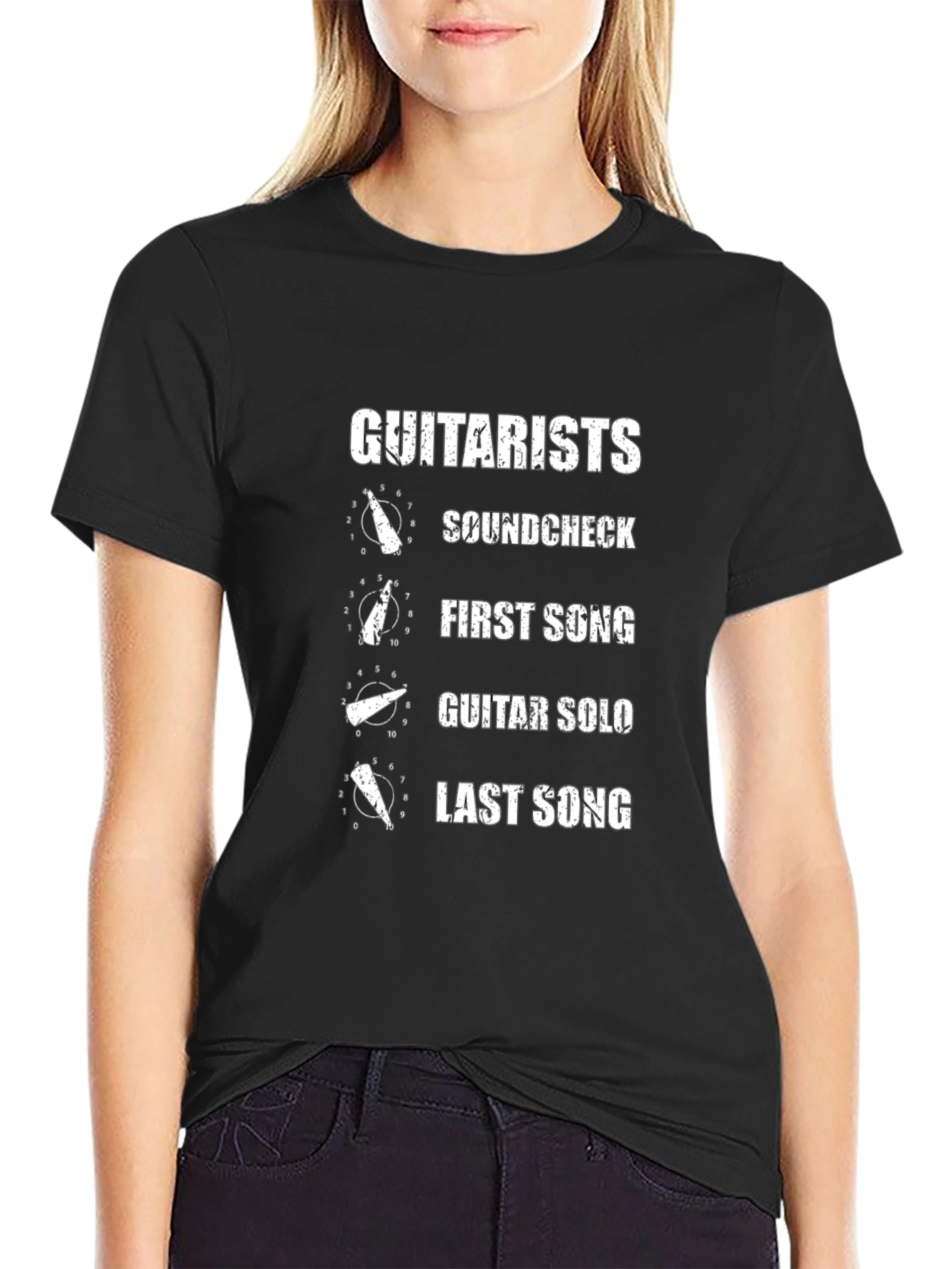 Guitarists Soundcheck T-Shirt - Music Lover Tee
