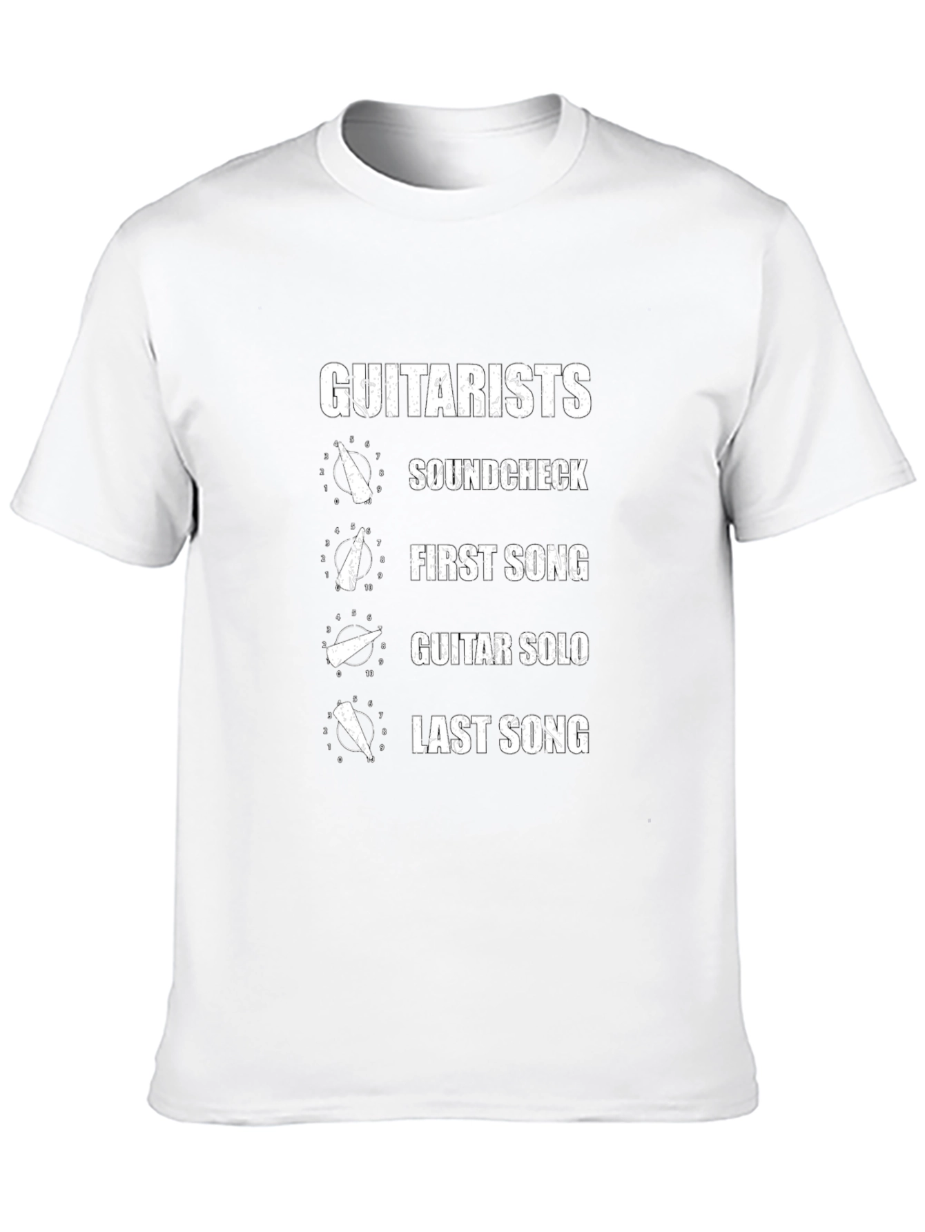 Guitarists Soundcheck T-Shirt - Music Lover Tee