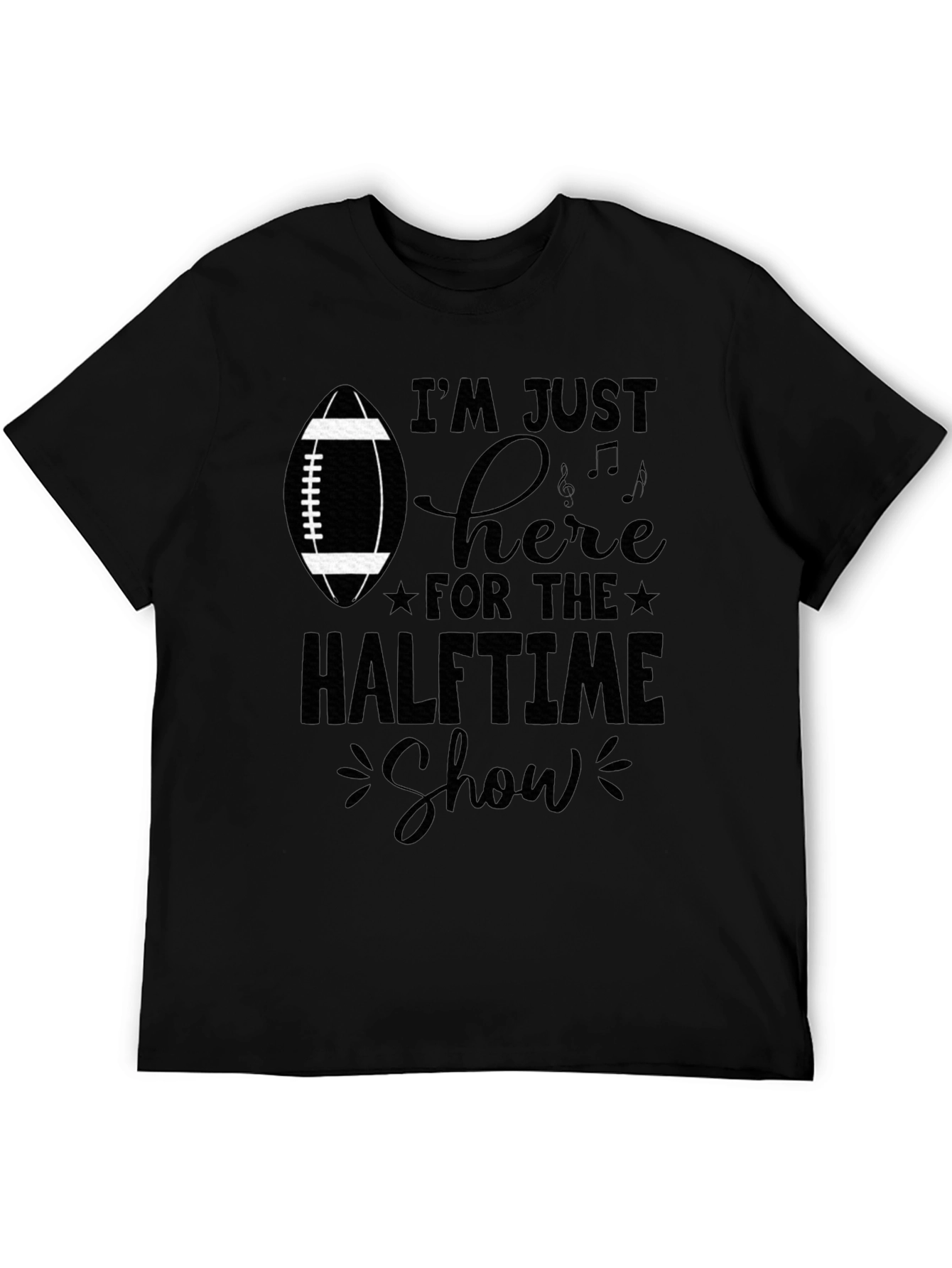 Halftime Show Football T-Shirt - Game Day Apparel