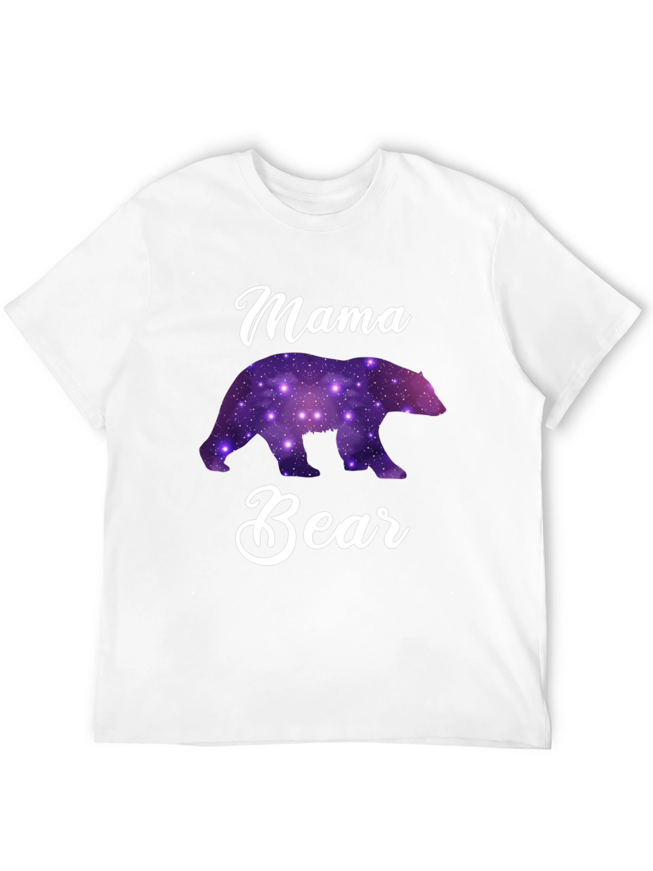 Mama Bear Galaxy Print T-Shirt - Unisex