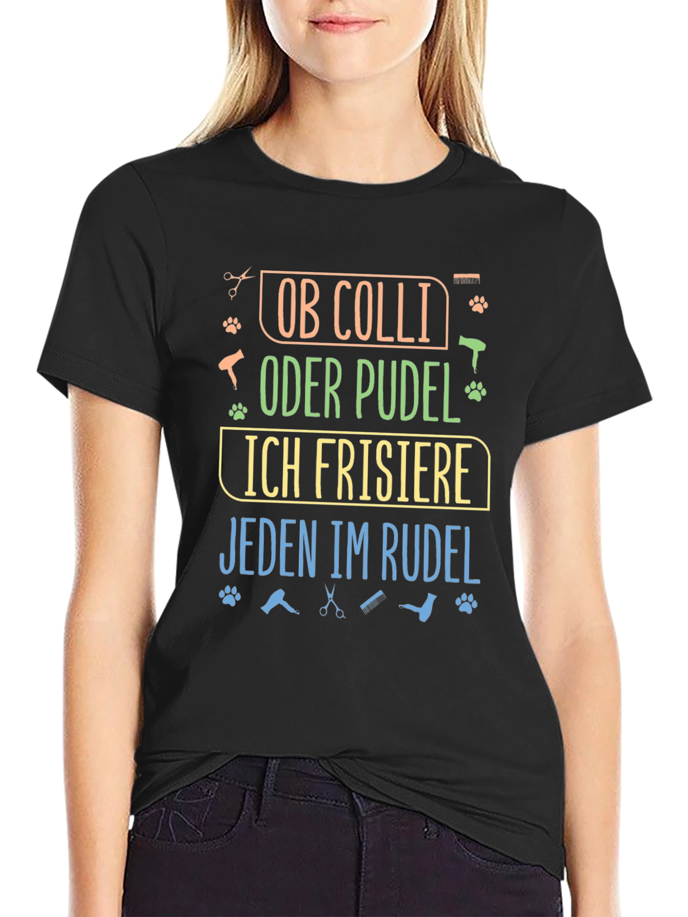 Dog Groomer T-Shirt - Ob Colli Oder Pudel
