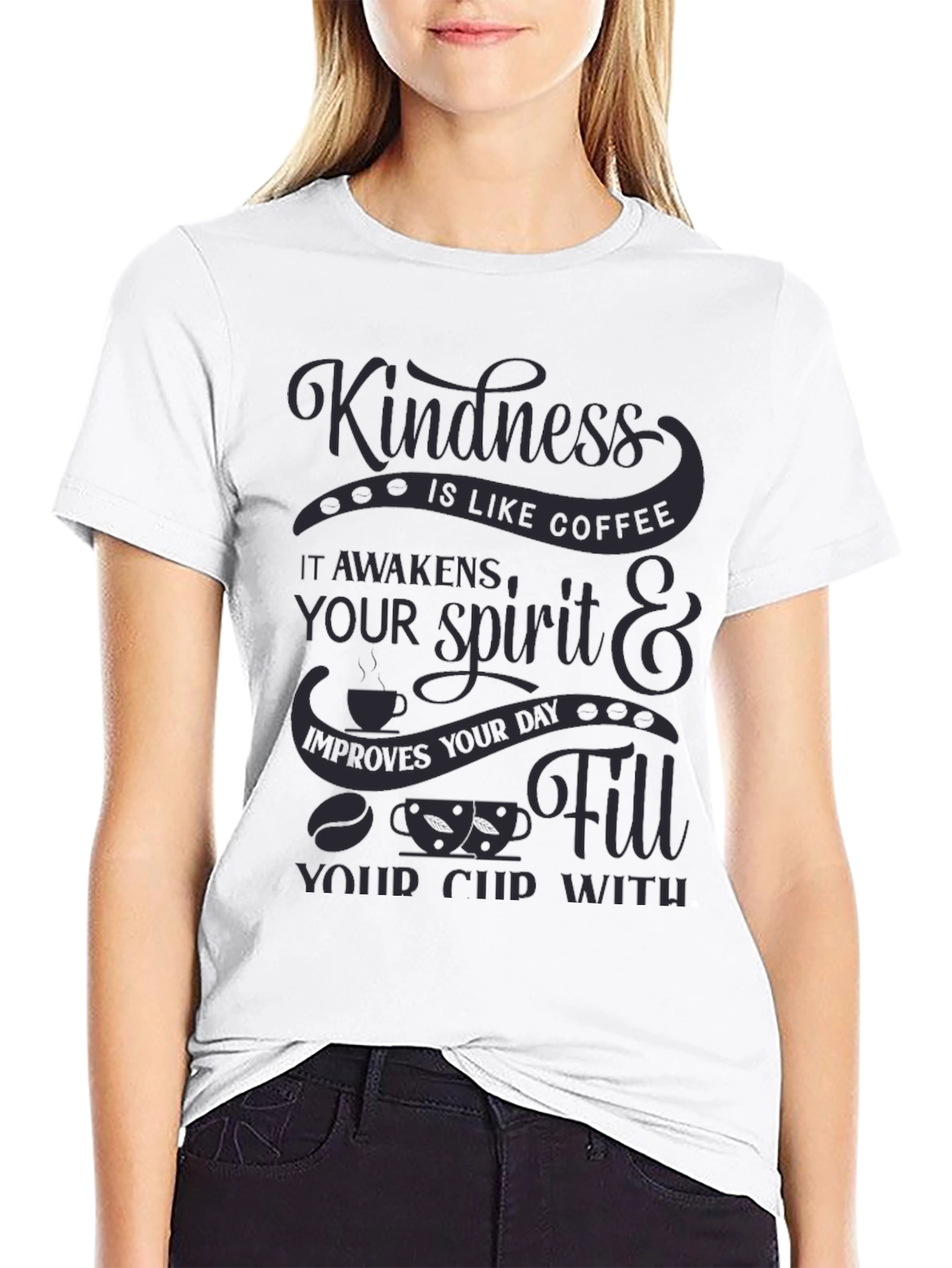 Kindness is Like Coffee Graphic Tee