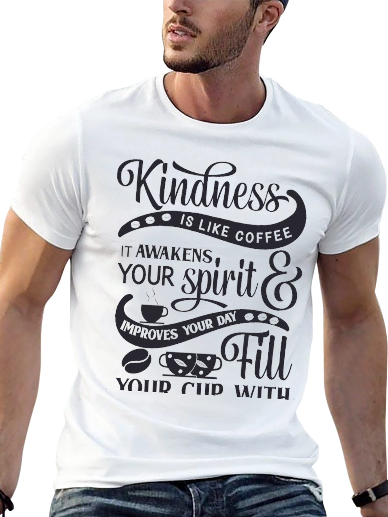 Kindness is Like Coffee Graphic Tee