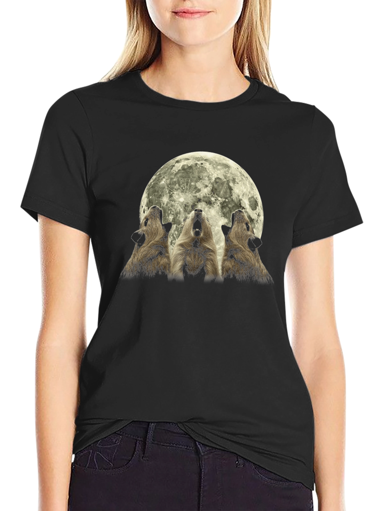 Three Wolf Moon Graphic Tee