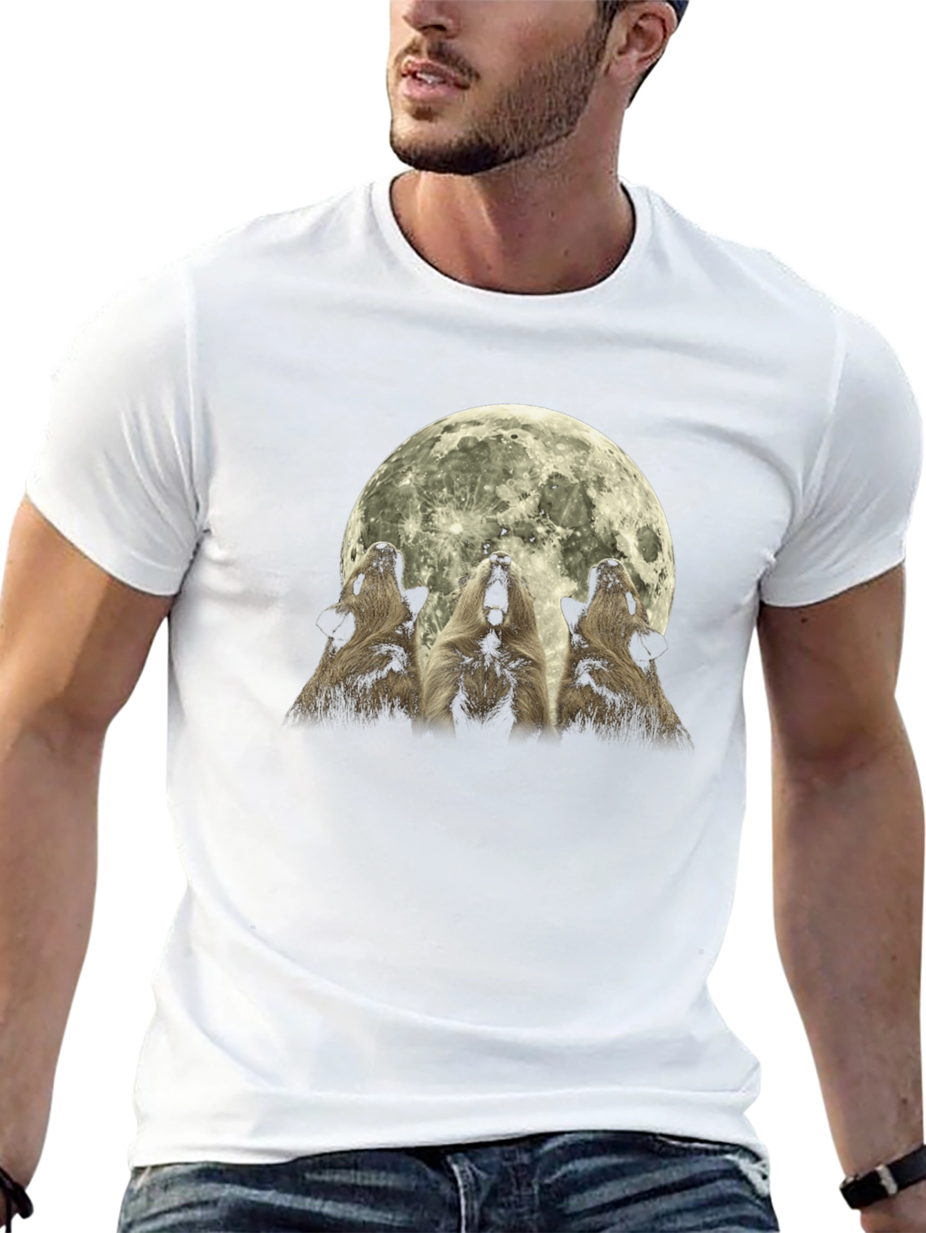 Three Wolf Moon Graphic Tee