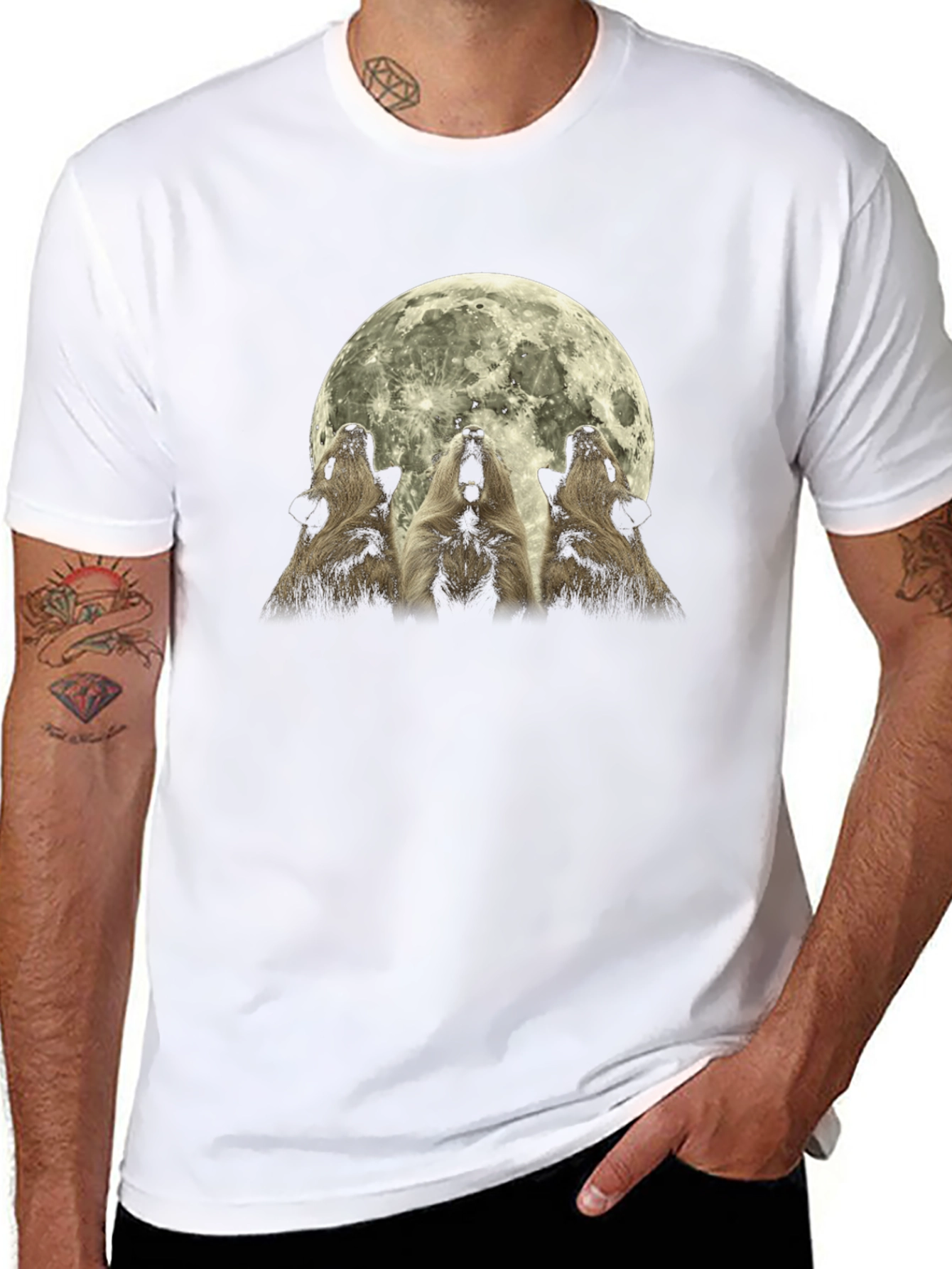 Three Wolf Moon Graphic Tee