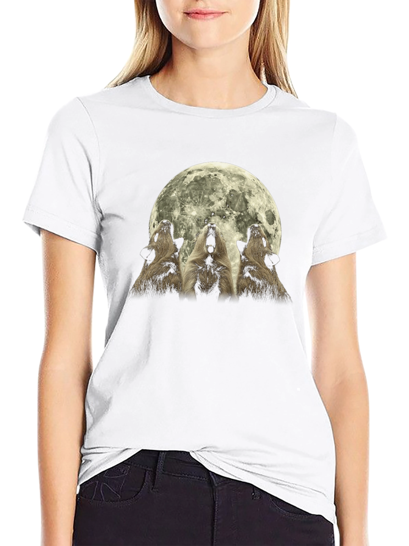 Three Wolf Moon Graphic Tee