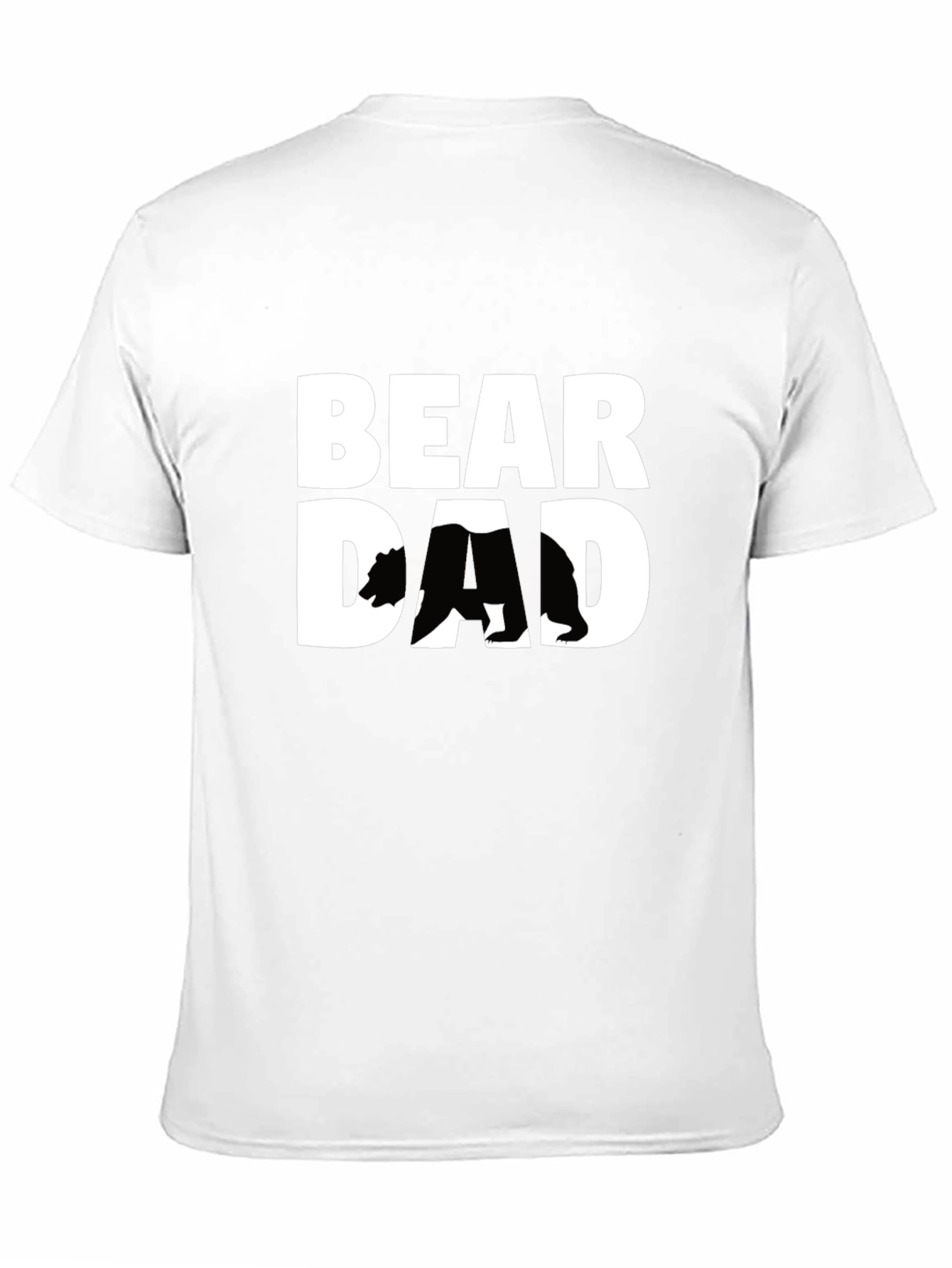 Bear Dad Graphic T-Shirt - Fathers Day Gift
