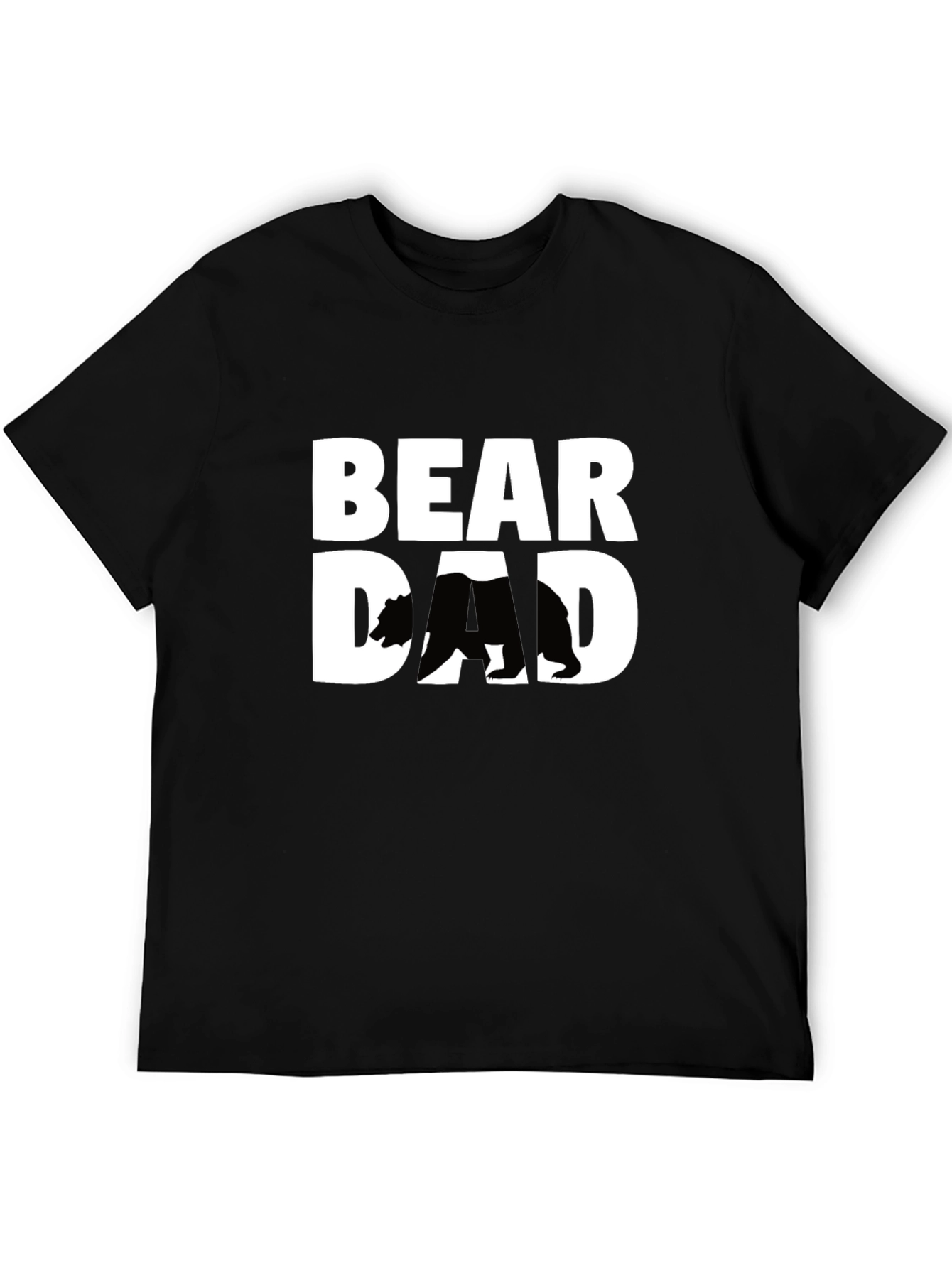 Bear Dad Graphic T-Shirt - Fathers Day Gift