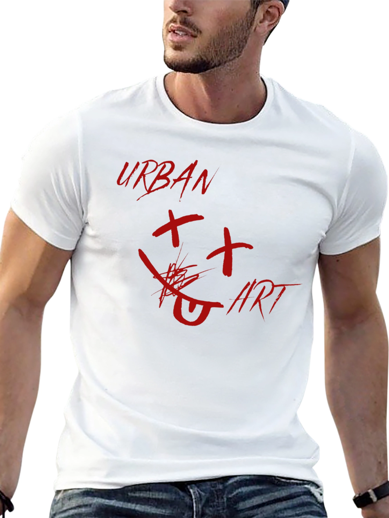 Urban Art Graphic Print T-Shirt