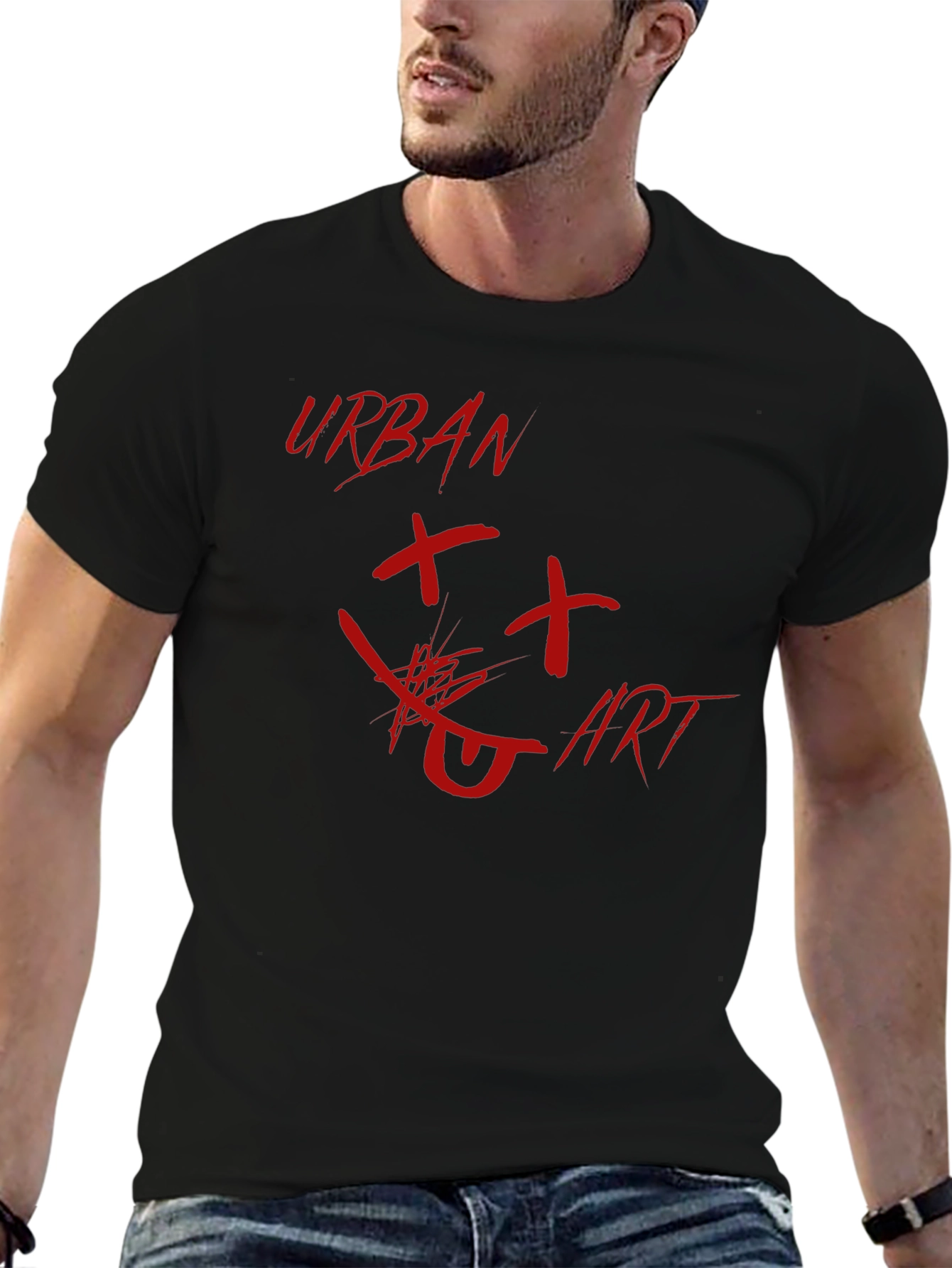 Urban Art Graphic Print T-Shirt