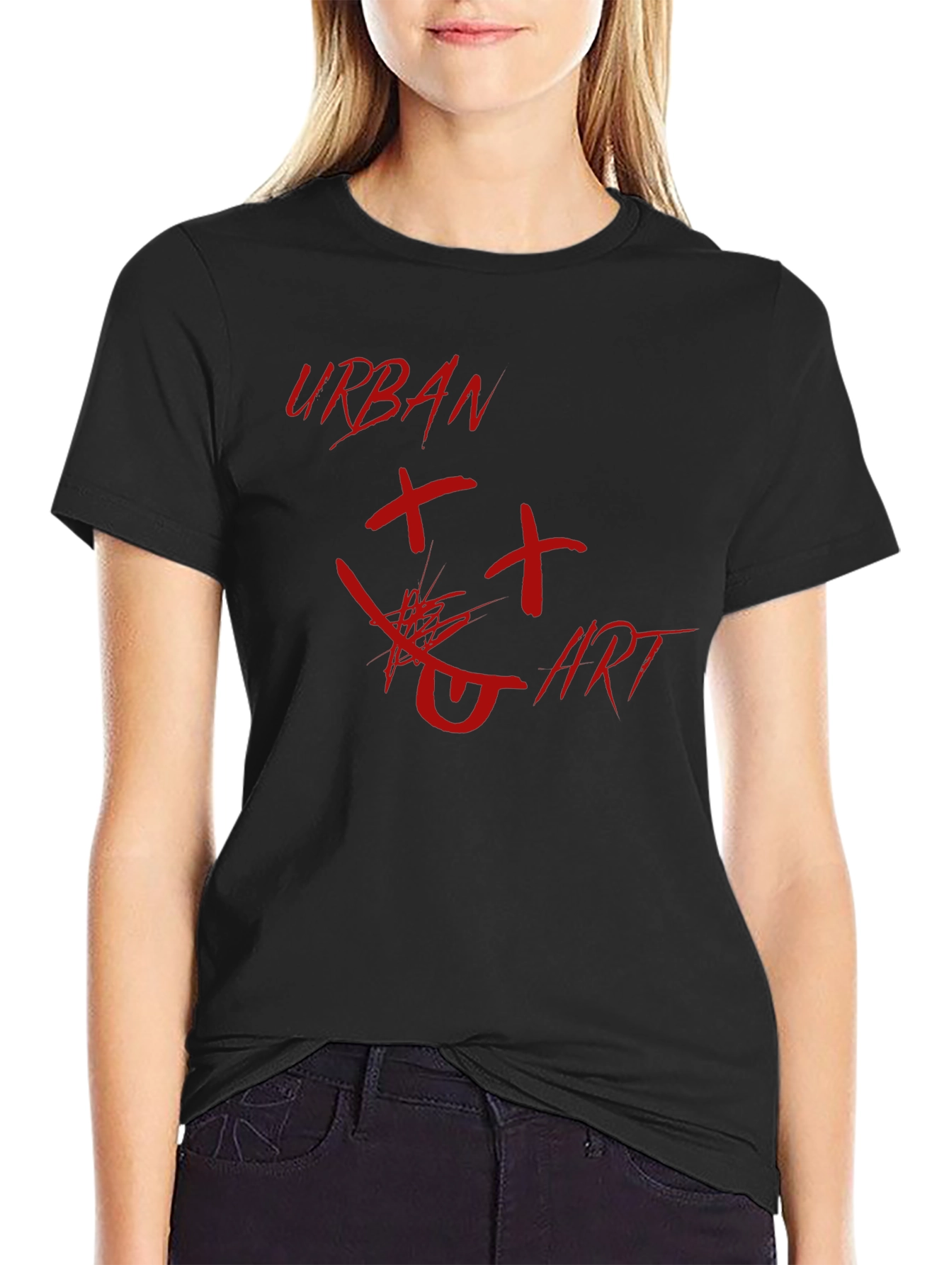Urban Art Graphic Print T-Shirt