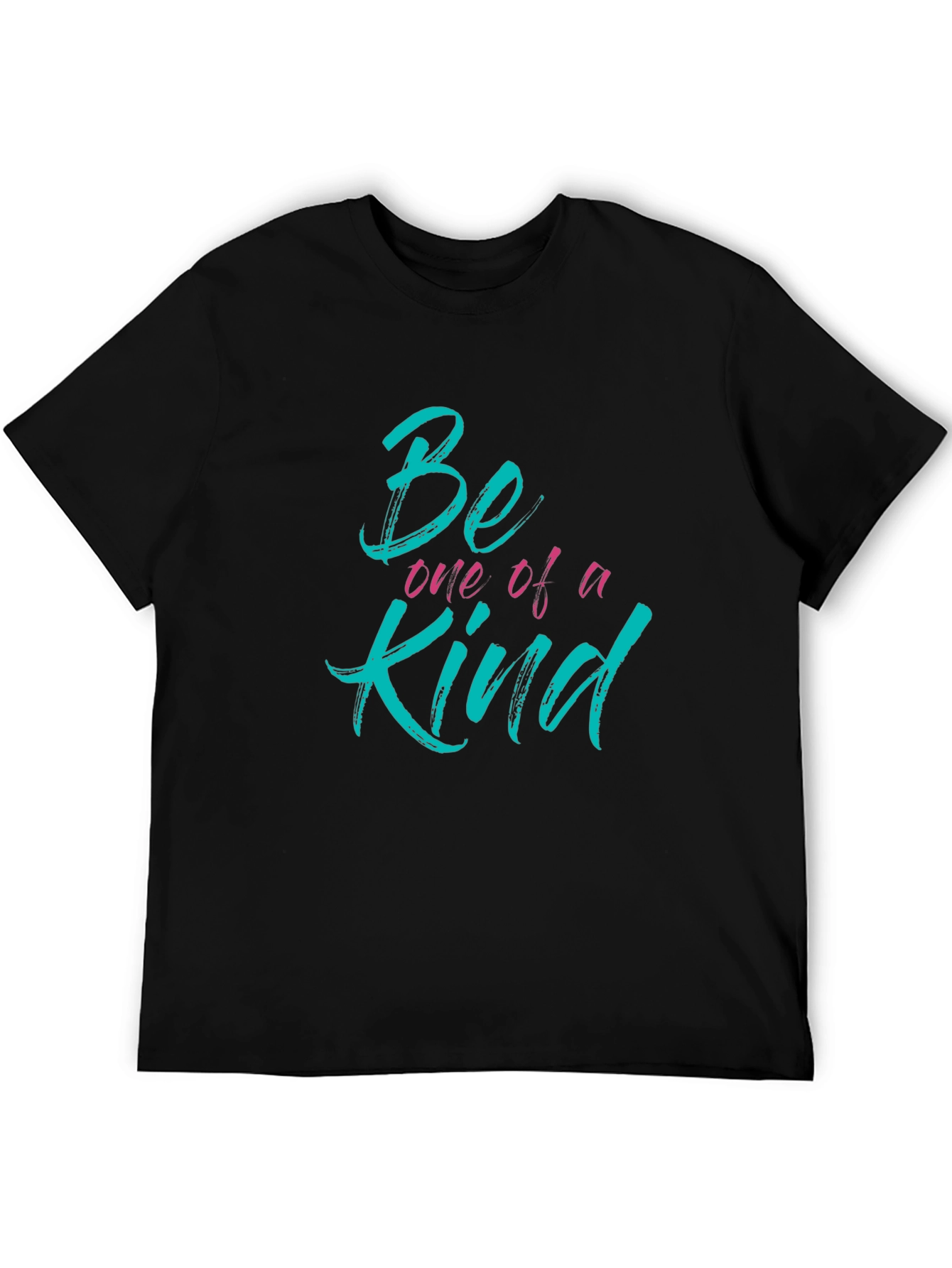 Be One of a Kind Graphic Black T-Shirt