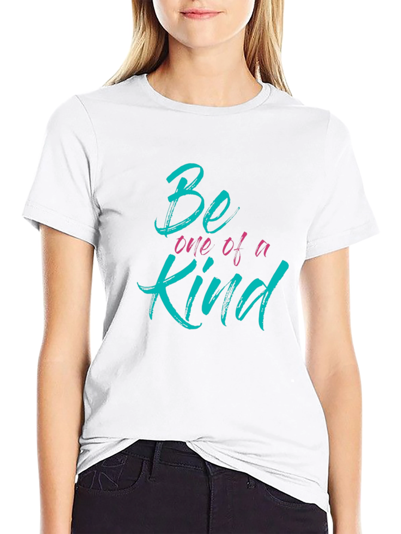 Be One of a Kind Graphic Black T-Shirt