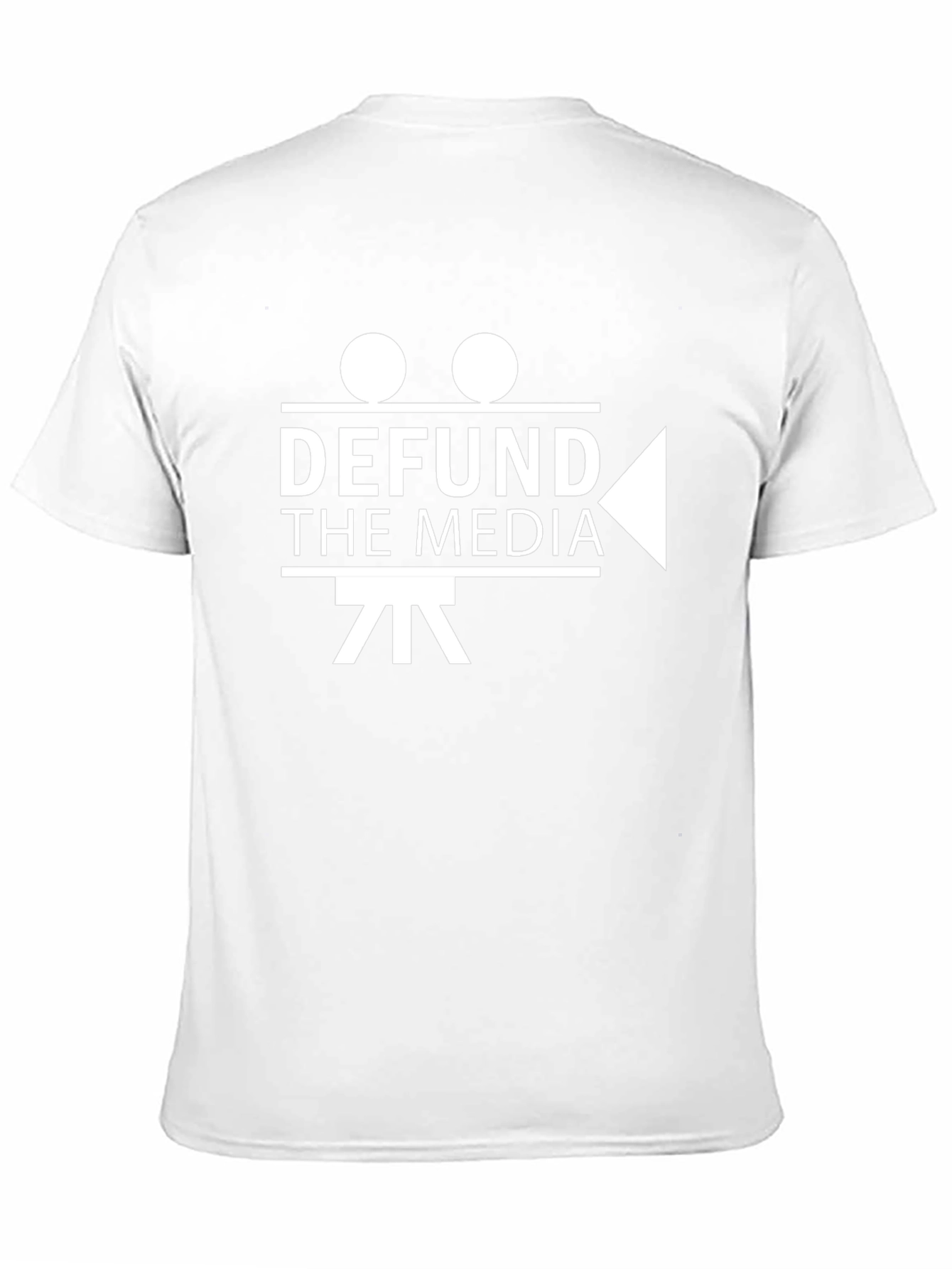 Defund The Media Graphic Tee