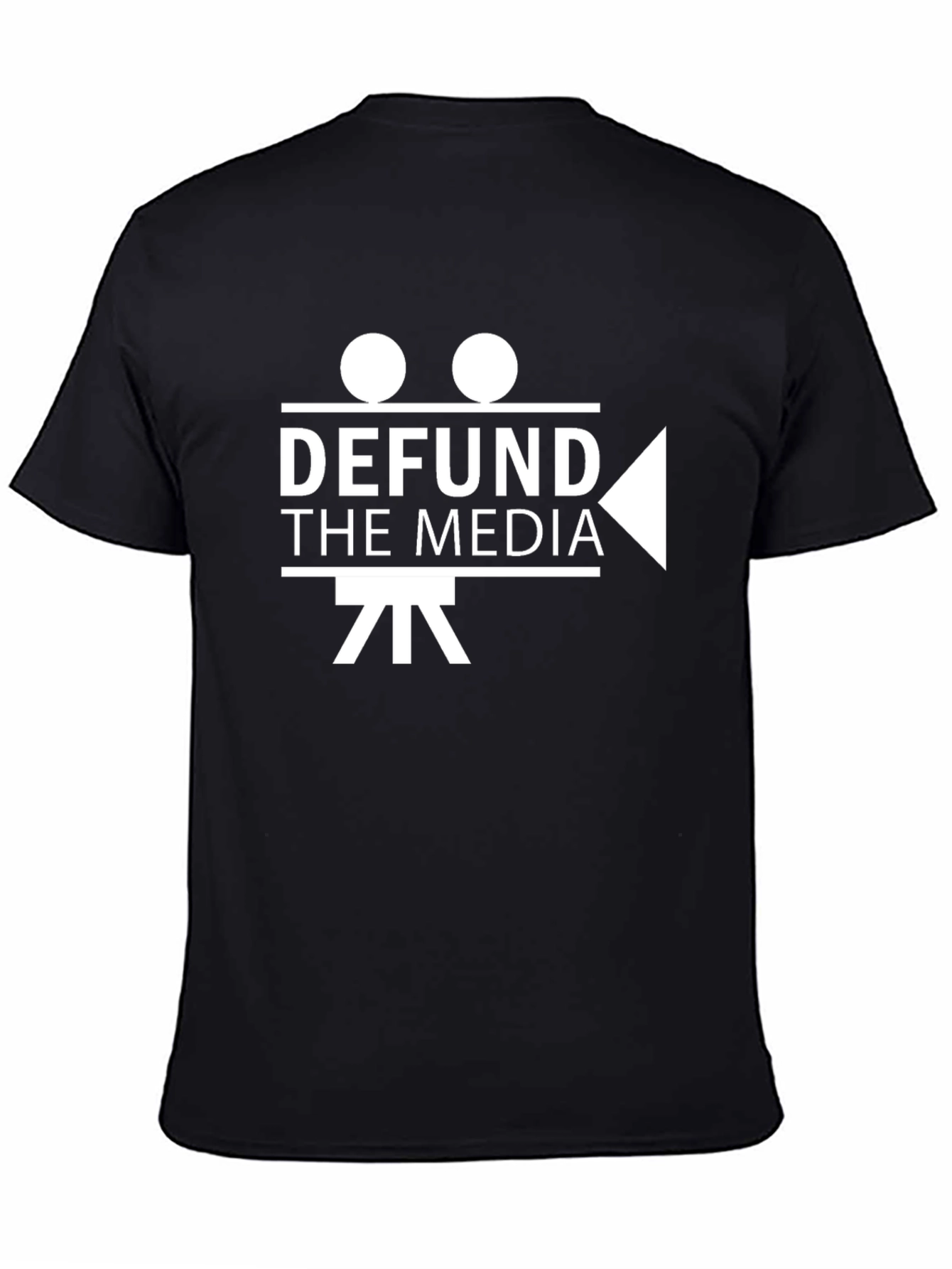 Defund The Media Graphic Tee