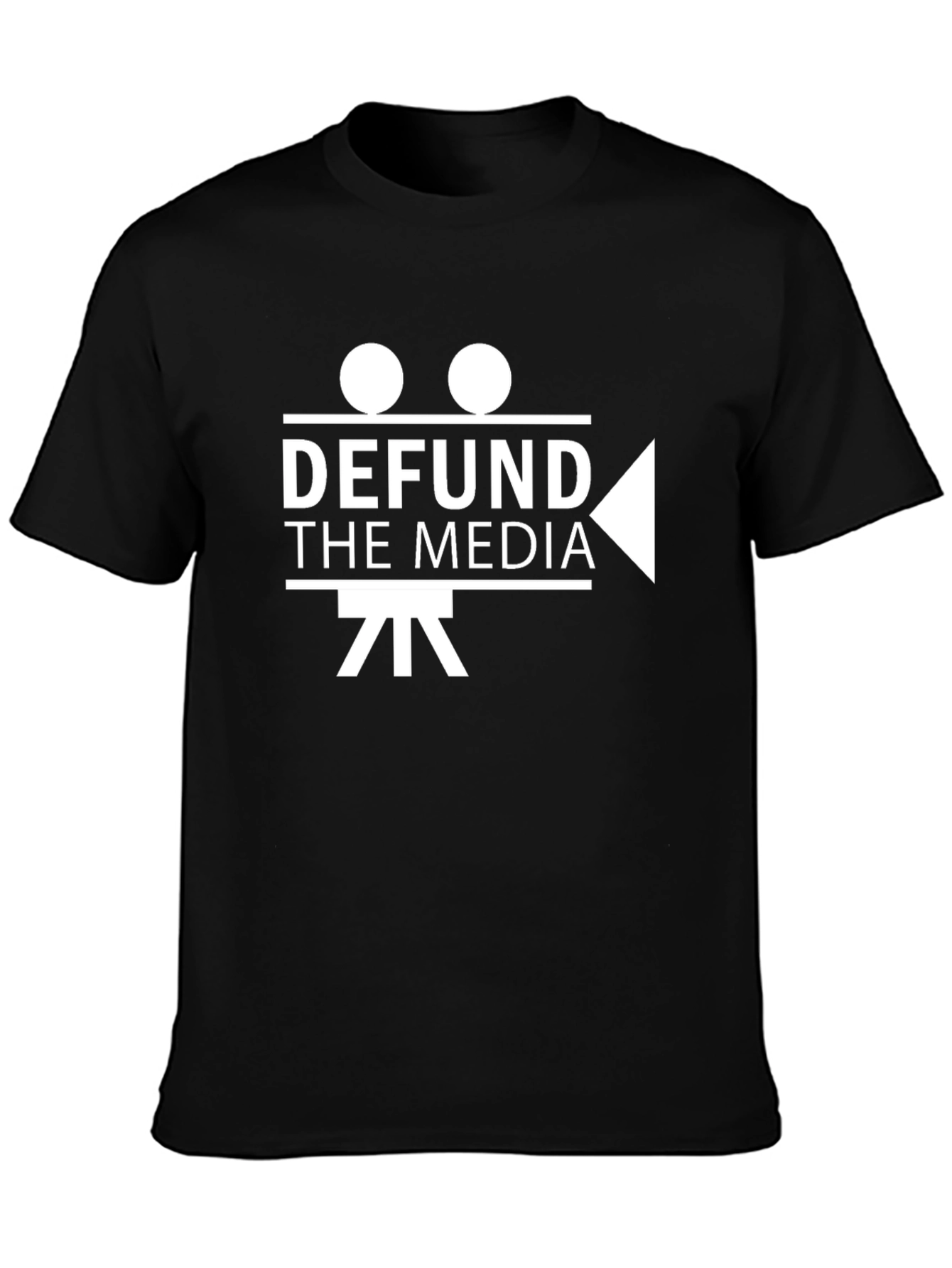 Defund The Media Graphic Tee