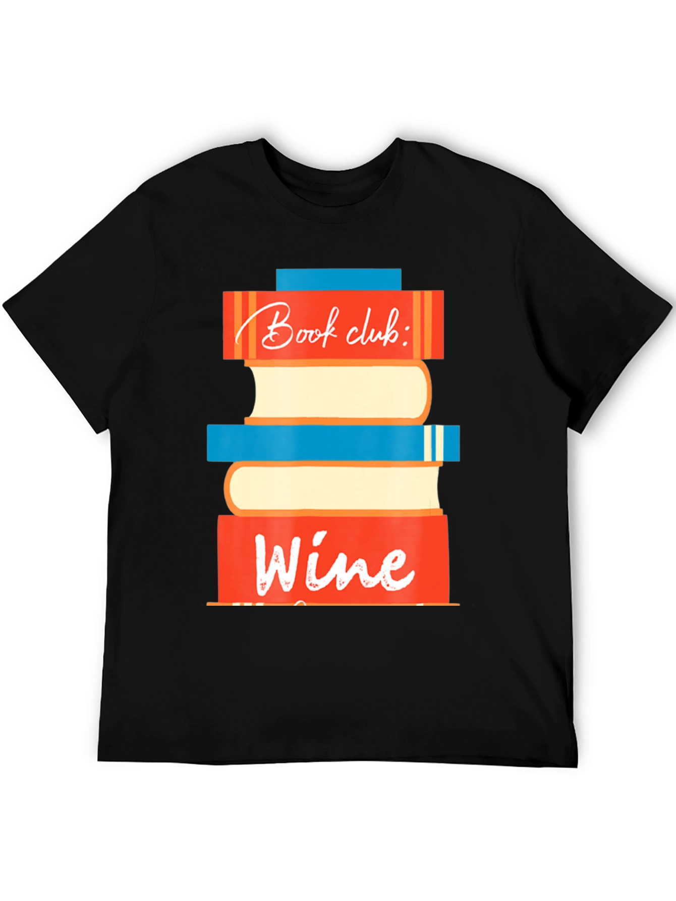 Book Club Wine T-Shirt - Fun Graphic Tee