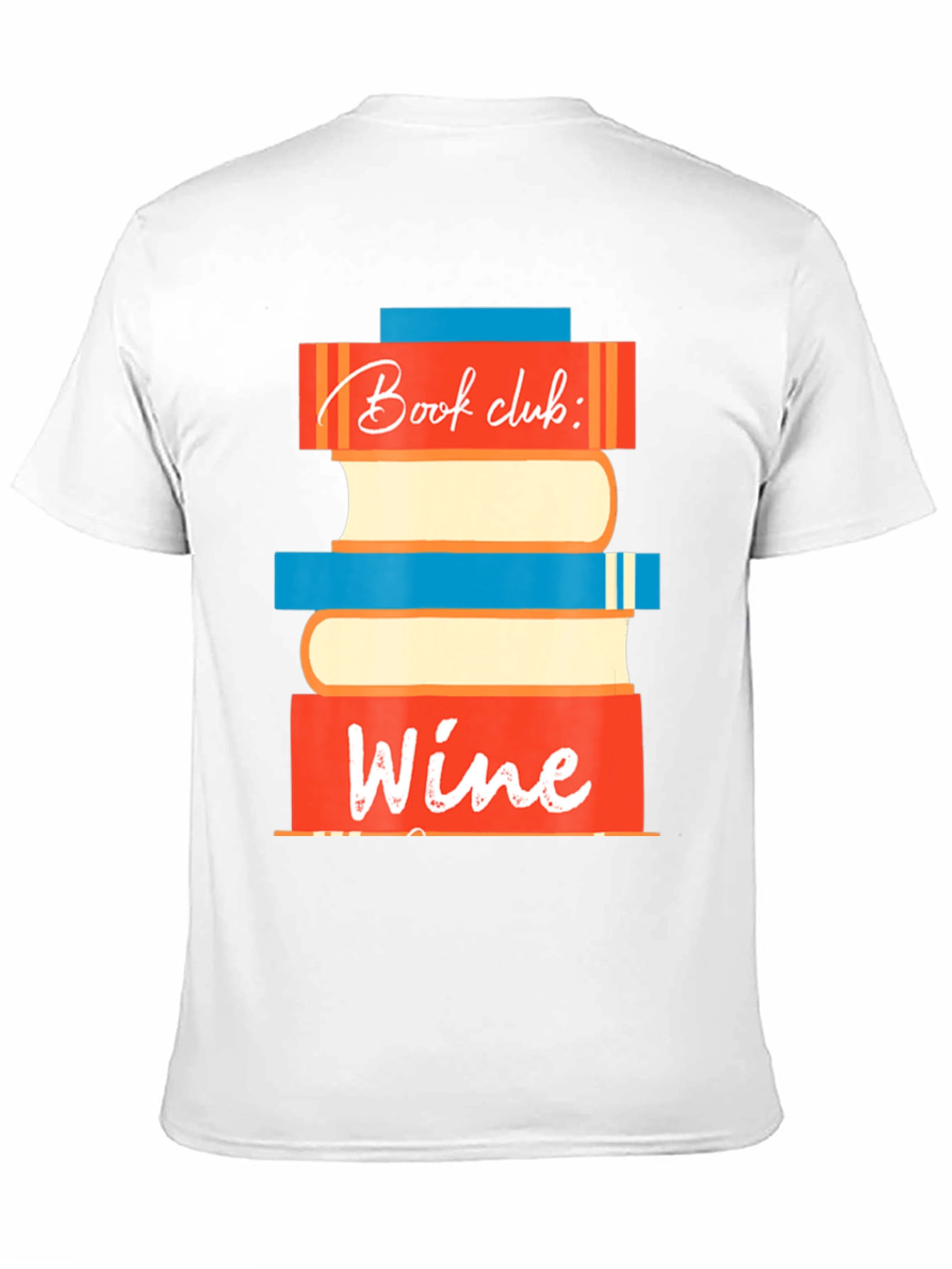Book Club Wine T-Shirt - Fun Graphic Tee