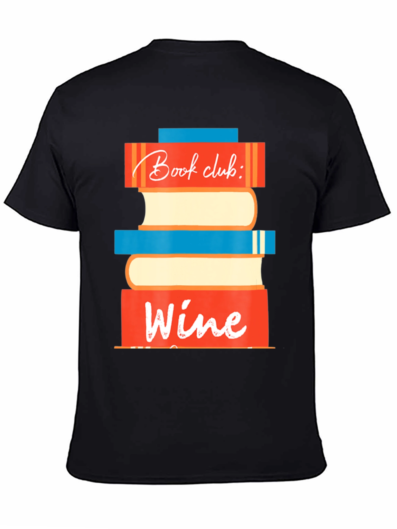 Book Club Wine T-Shirt - Fun Graphic Tee