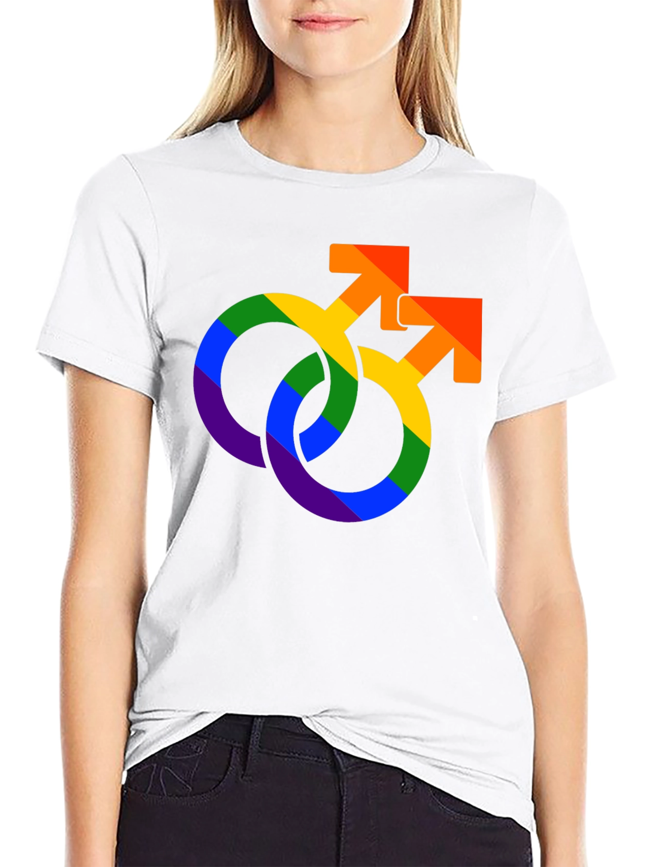 Pride Gay Couple Symbol T-Shirt