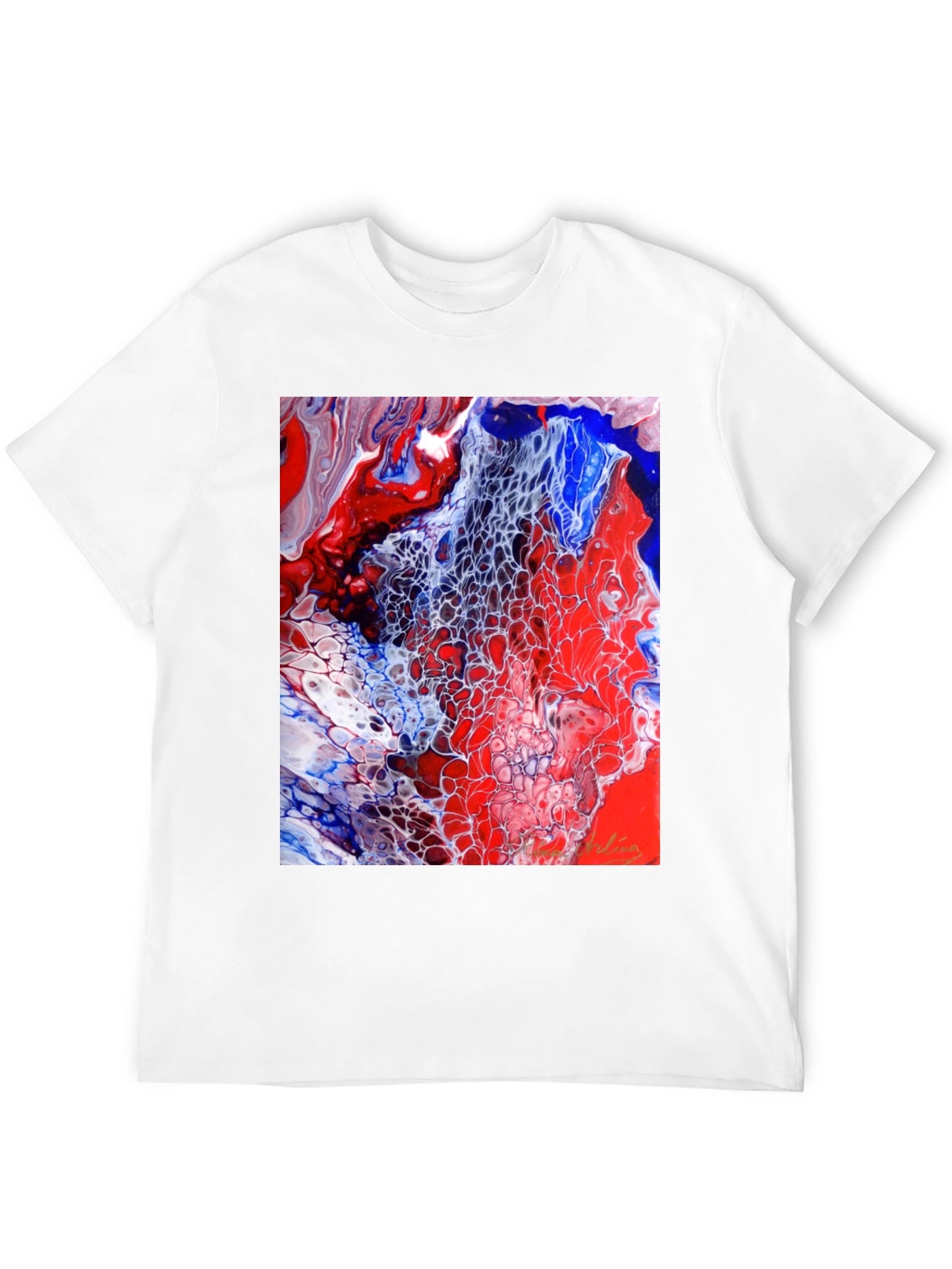 Abstract Art Print T-Shirt