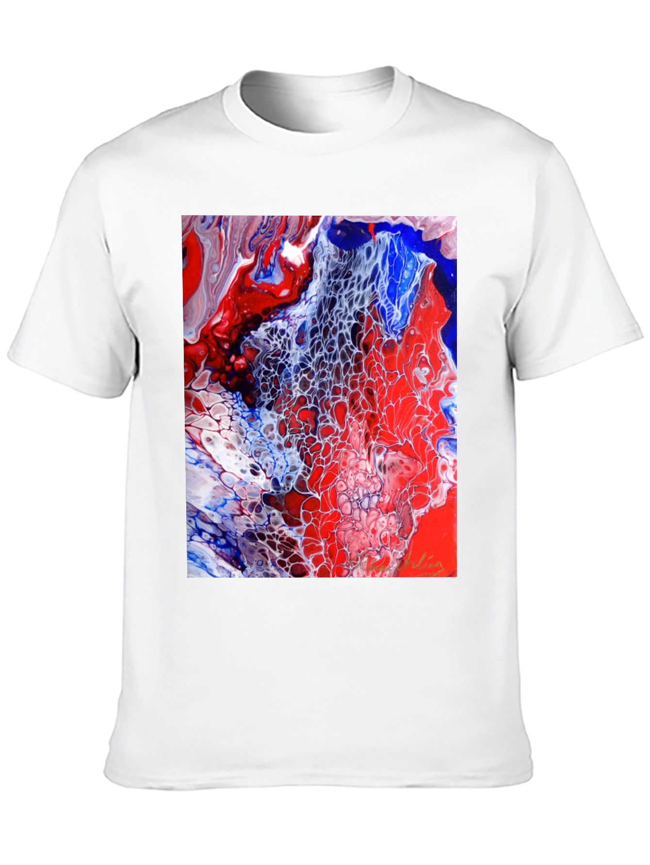 Abstract Art Print T-Shirt