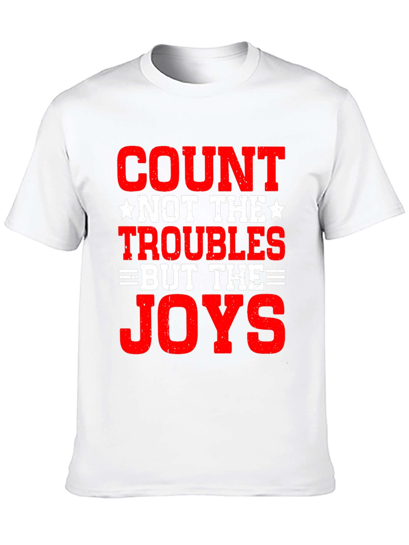 Count The Joys Graphic T-Shirt - Black