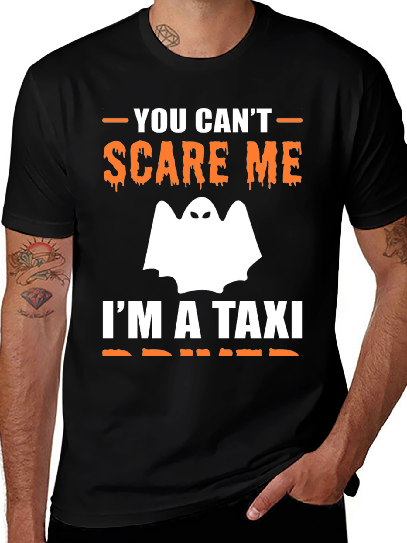 You Cant Scare Me - Taxi Driver T-Shirt