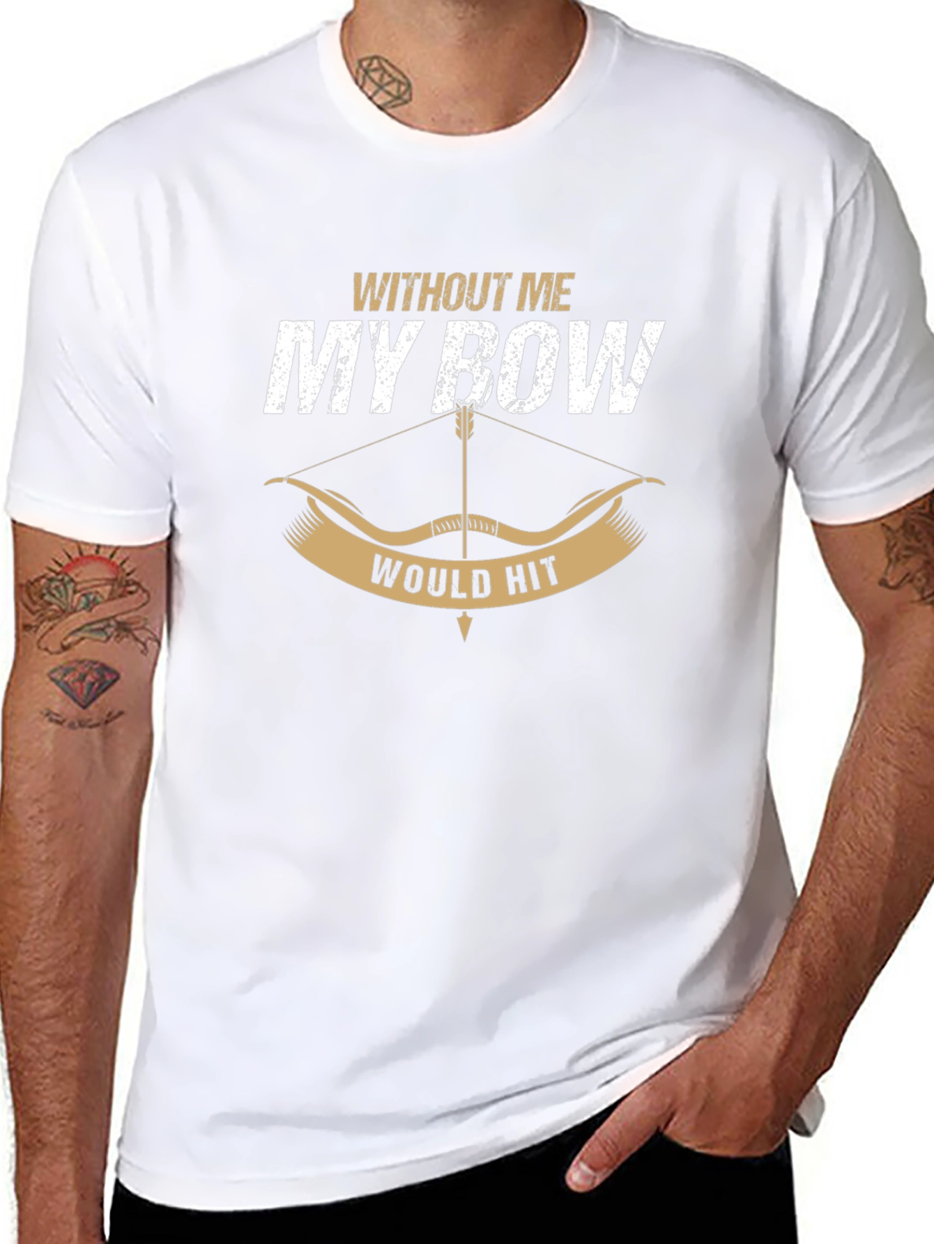 Archers Bow T-Shirt - Funny Archery Design
