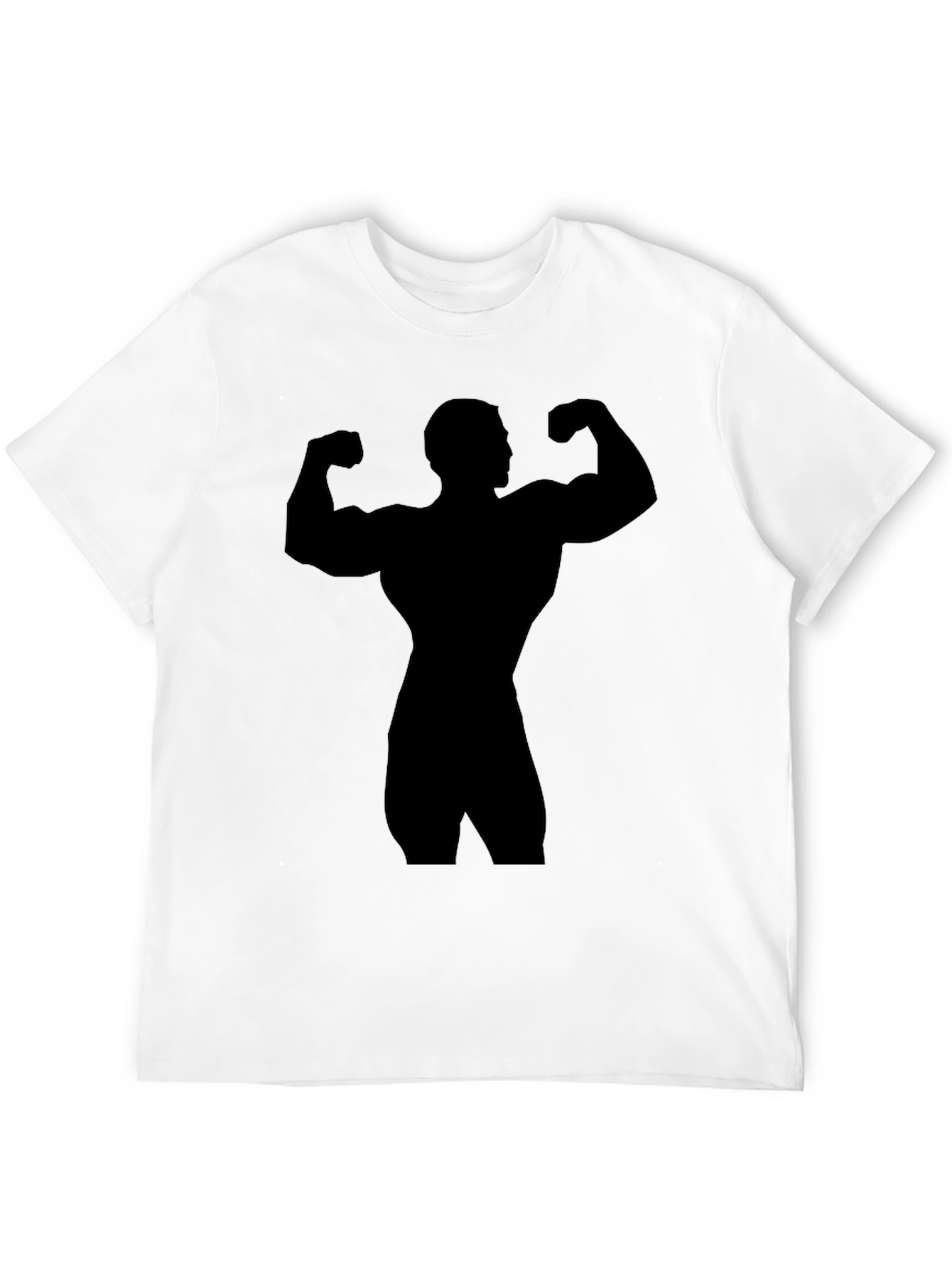 Muscle Man Graphic Tee - Black