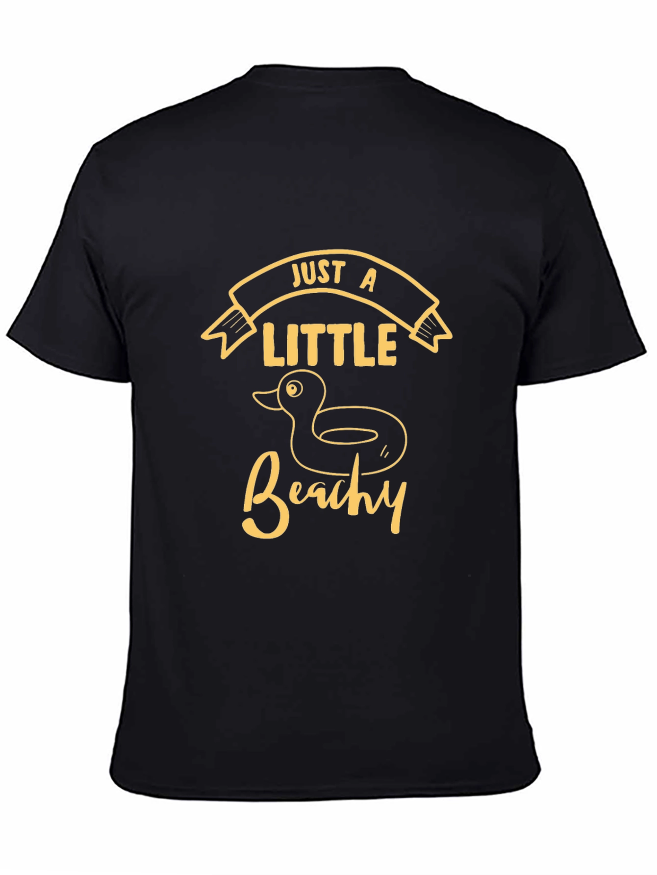 Just a Little Beachy T-Shirt - Novelty Duck Design