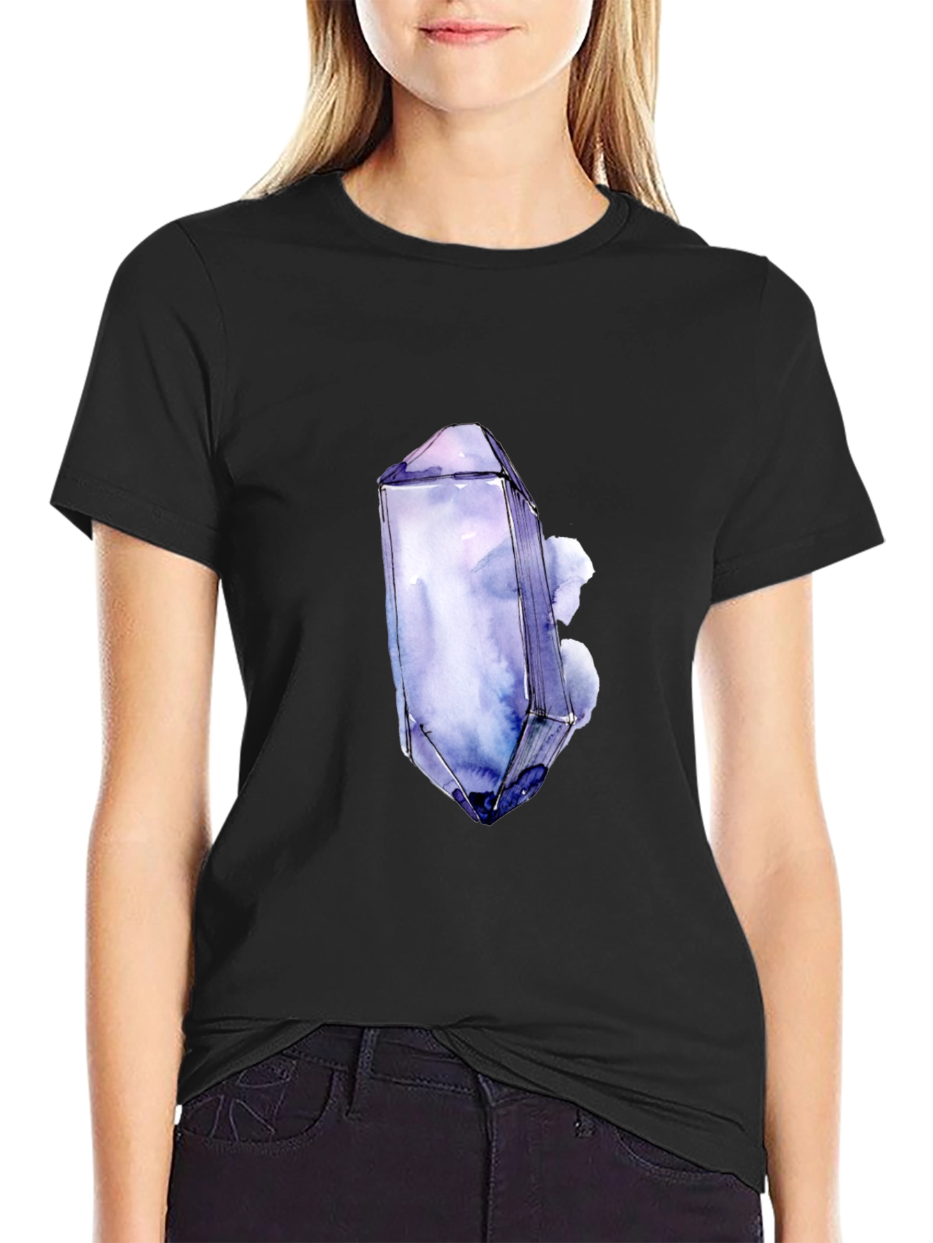 Crystal Graphic T-Shirt - Unique Design