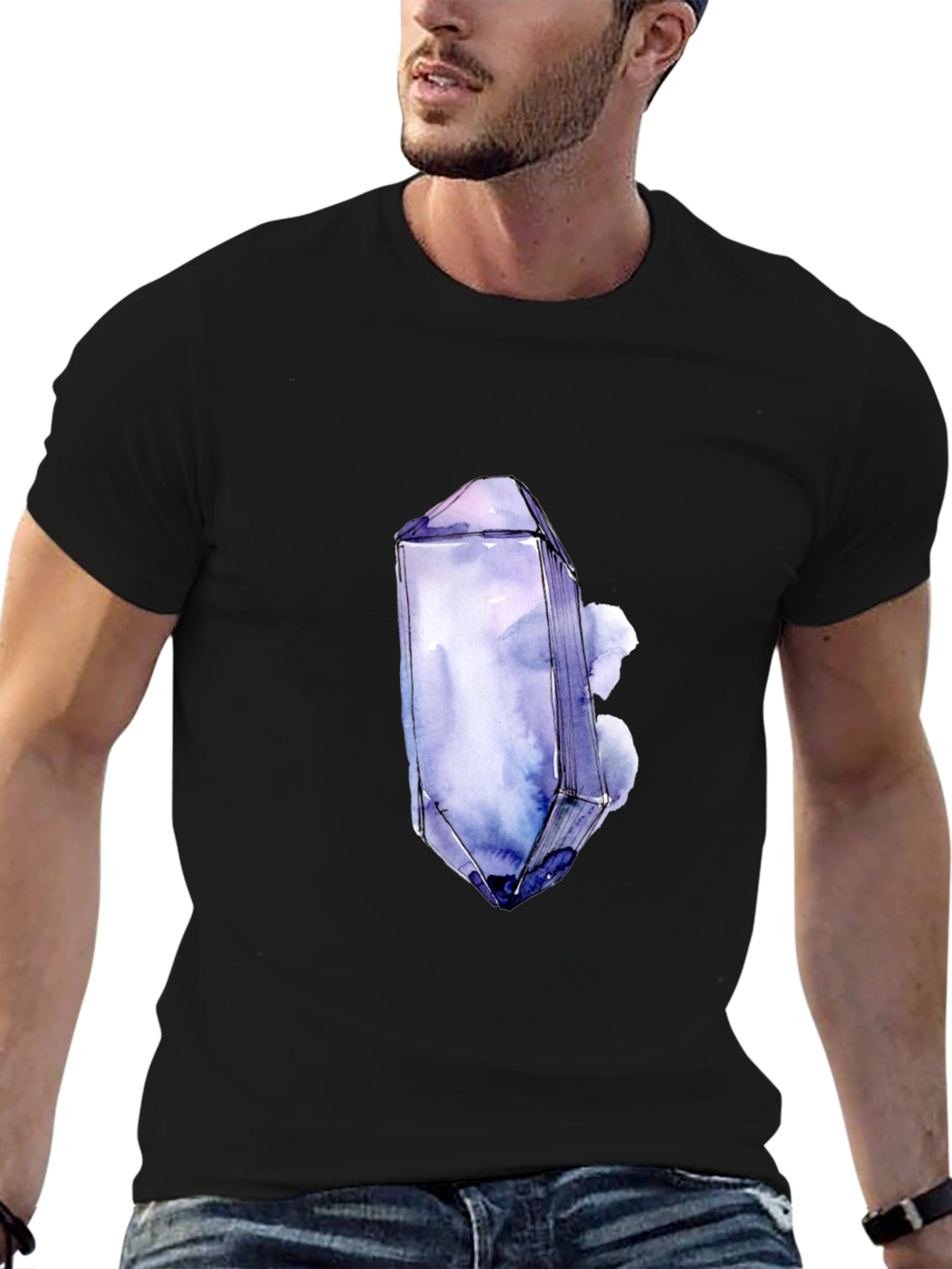 Crystal Graphic T-Shirt - Unique Design