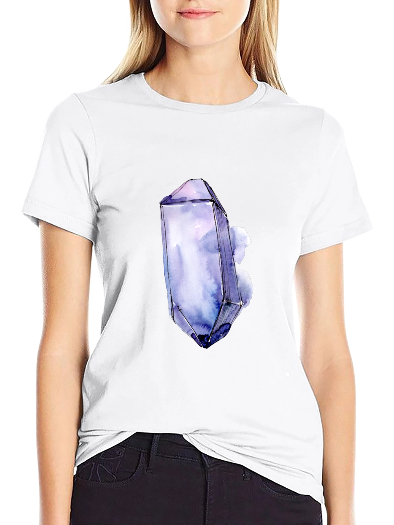 Crystal Graphic T-Shirt - Unique Design