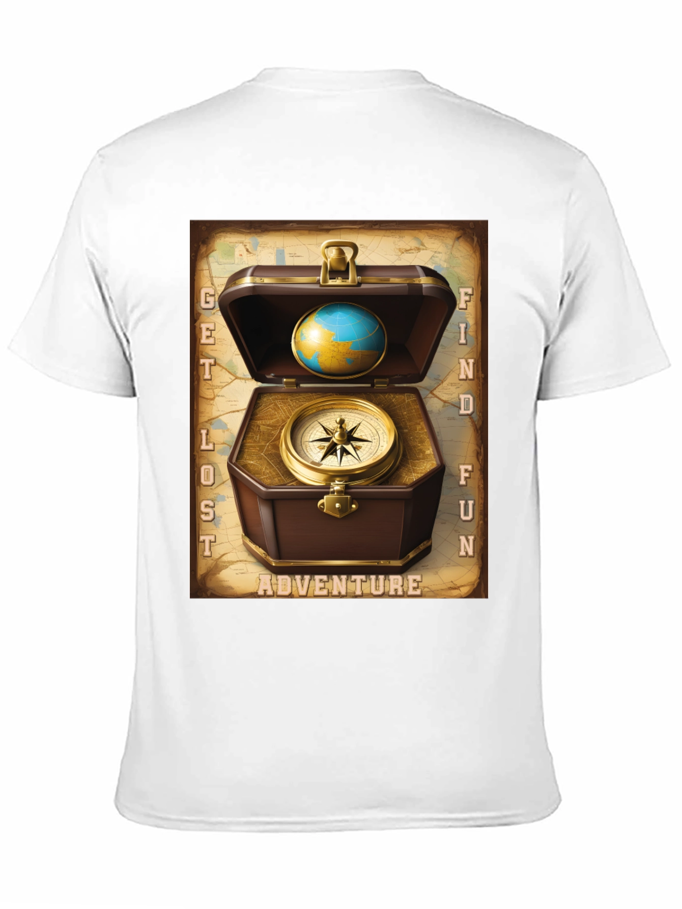 Adventure Seeker Graphic Tee - Get Lost Find Fun