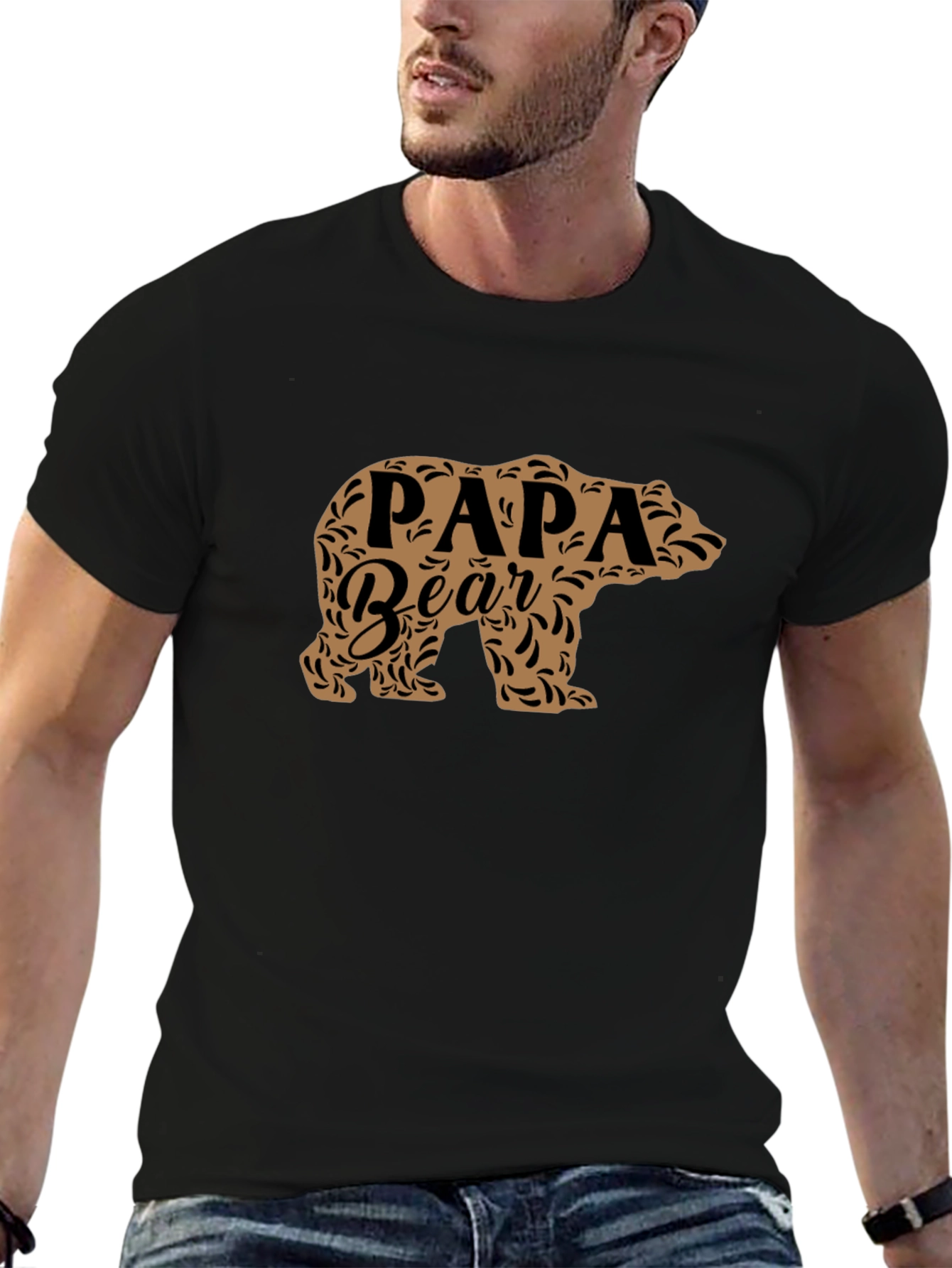 Papa Bear T-Shirt - Fathers Day Gift