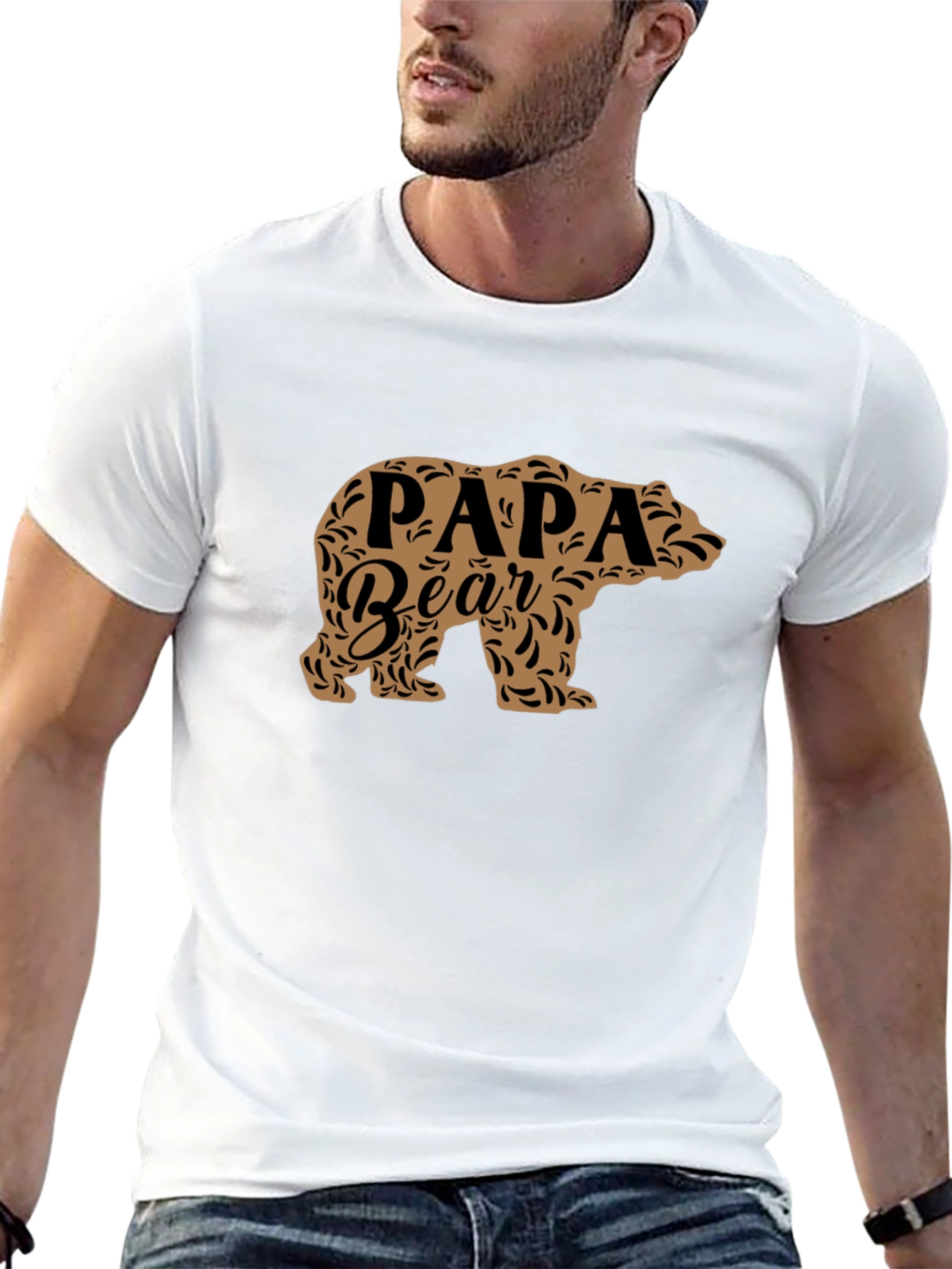 Papa Bear T-Shirt - Fathers Day Gift