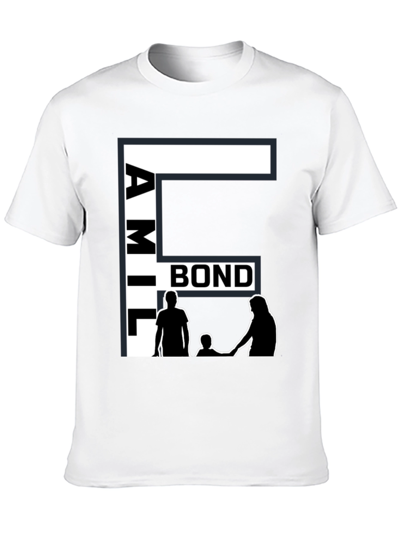 Family Bond Black T-Shirt