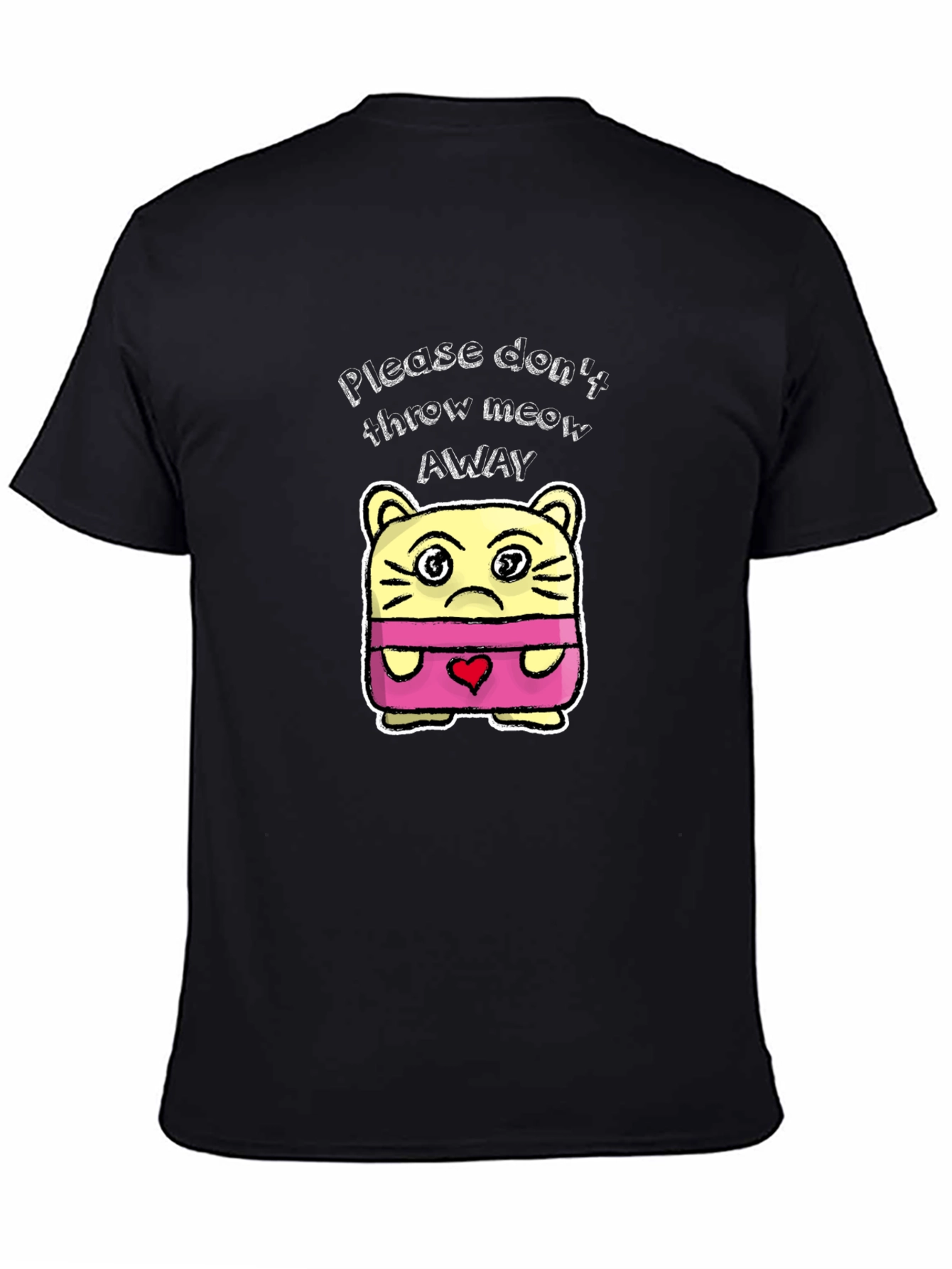 Dont Throw Meow Away Cat T-Shirt