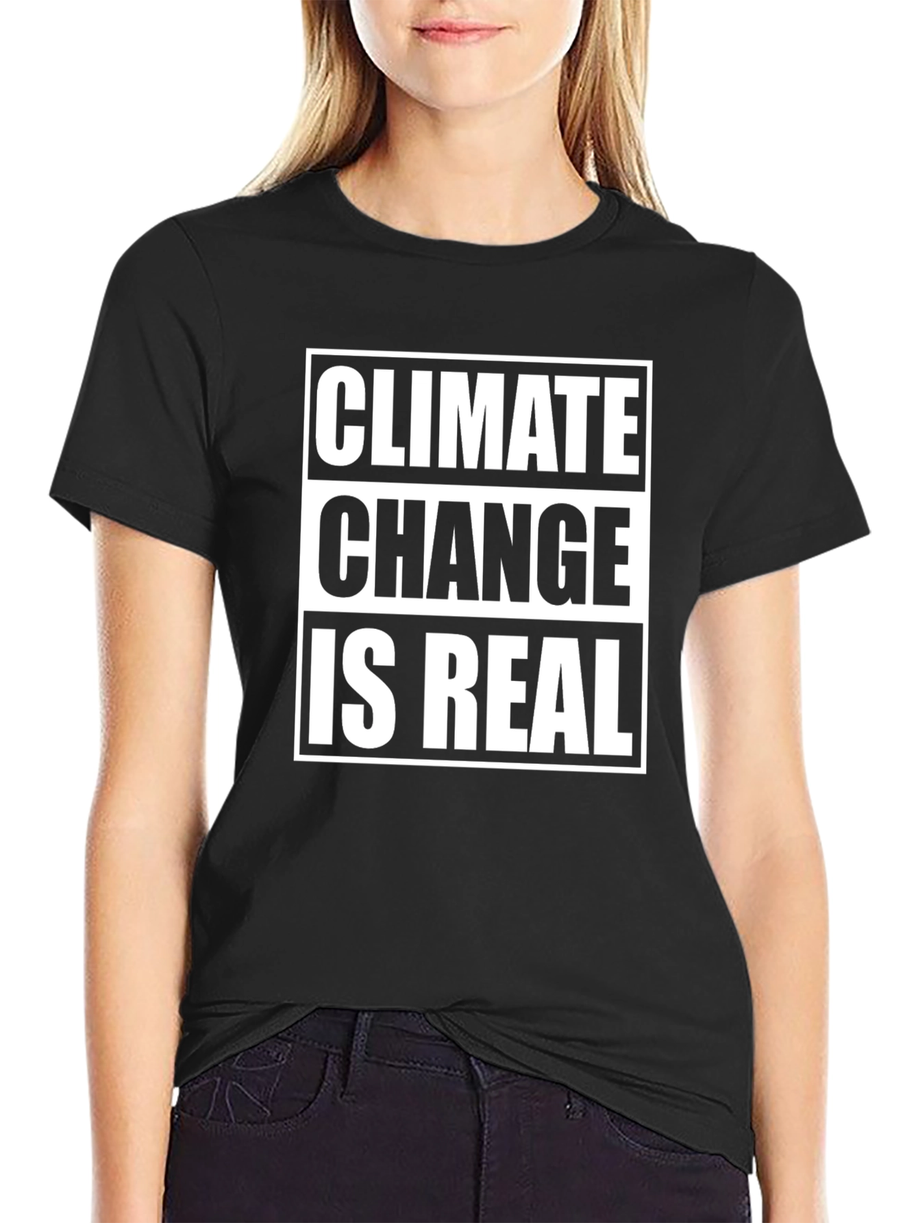 Climate Change Is Real Graphic T-Shirt