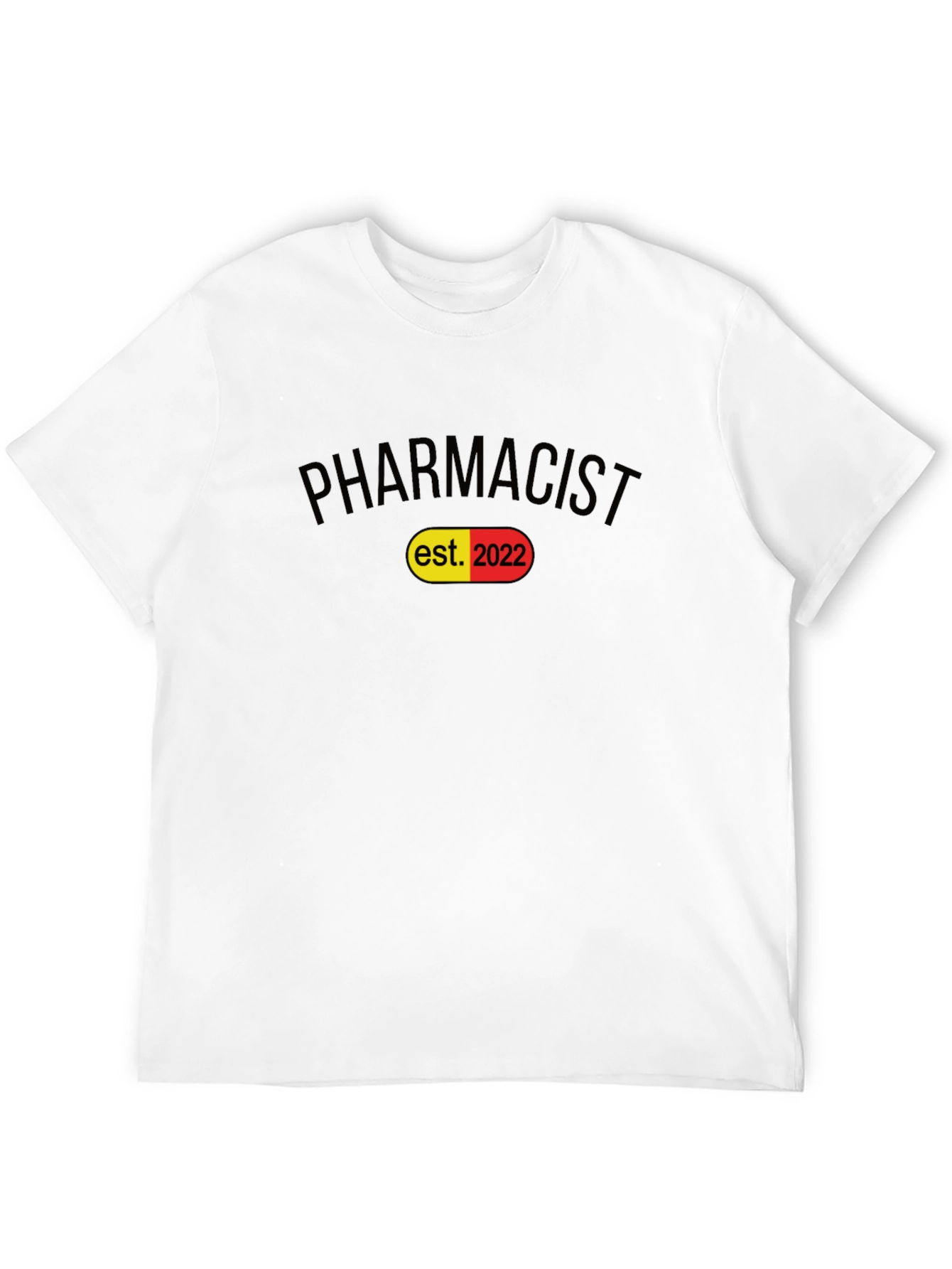 Pharmacist Established 2022 Black T-Shirt
