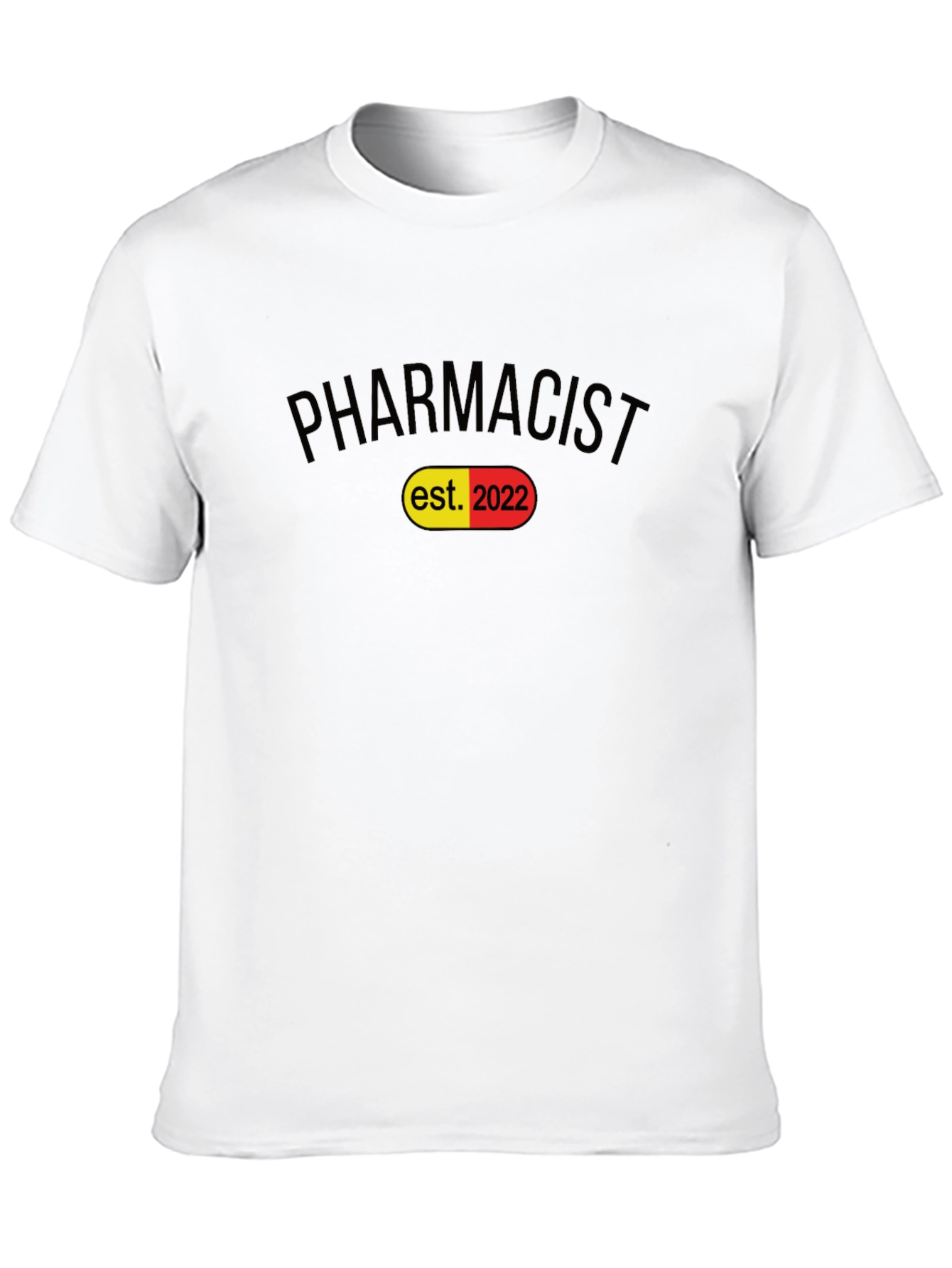 Pharmacist Established 2022 Black T-Shirt